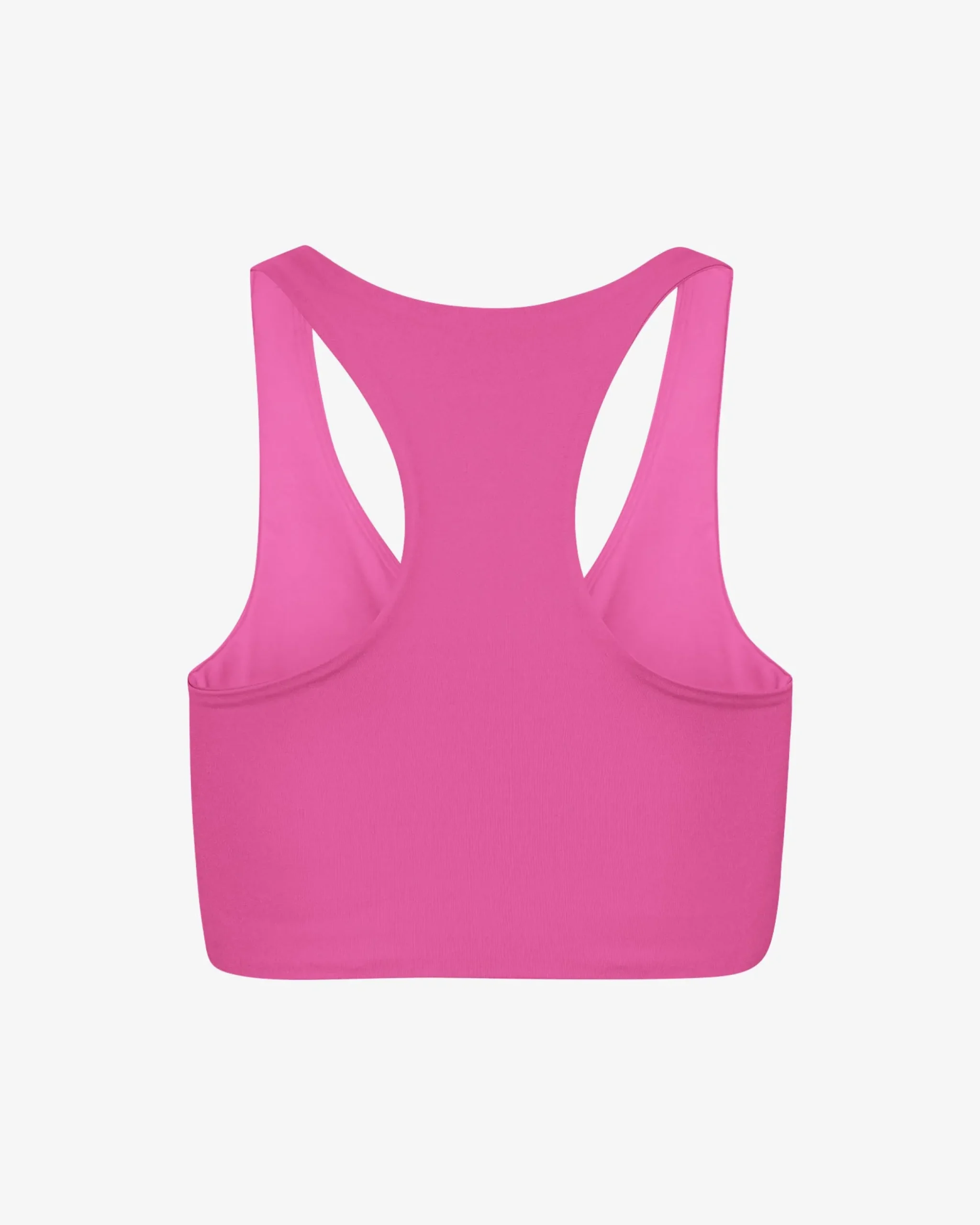 Active Cropped Bra - Bubblegum Pink