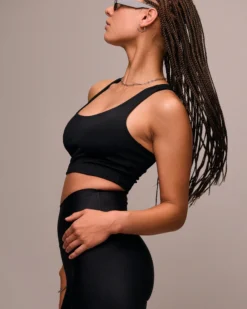 Active Cropped Bra - Dark Amber