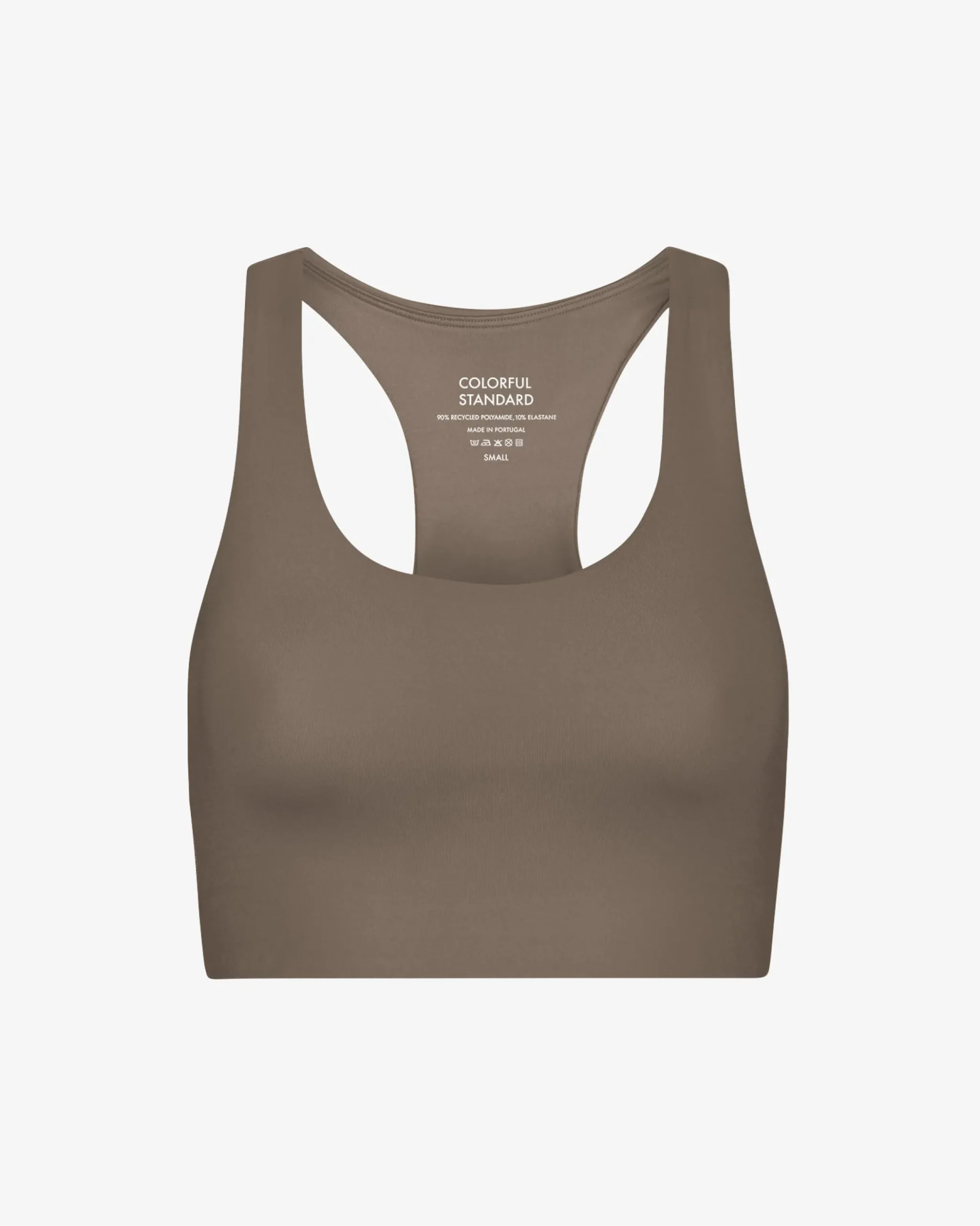 Active Cropped Bra - Warm Taupe
