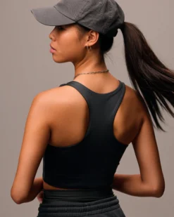 Active Cropped Bra - Warm Taupe