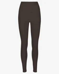 Active High-Rise Legging - Coffee Brown