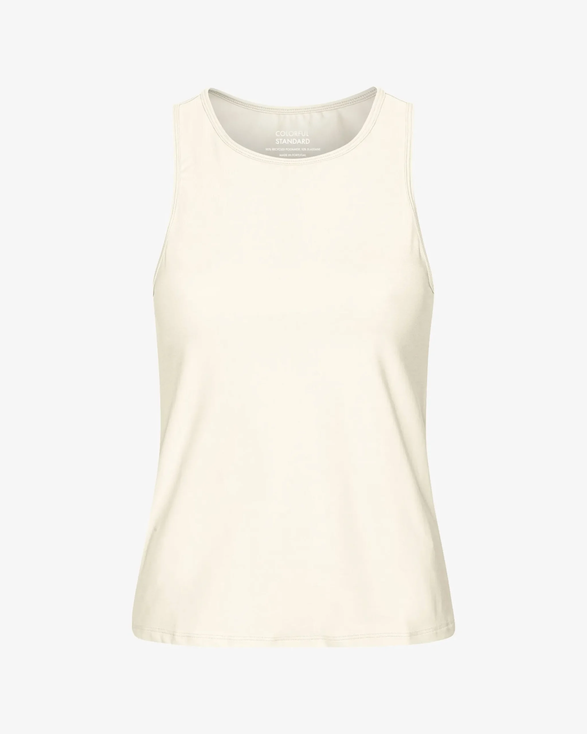 Active Tank Top - Ivory White