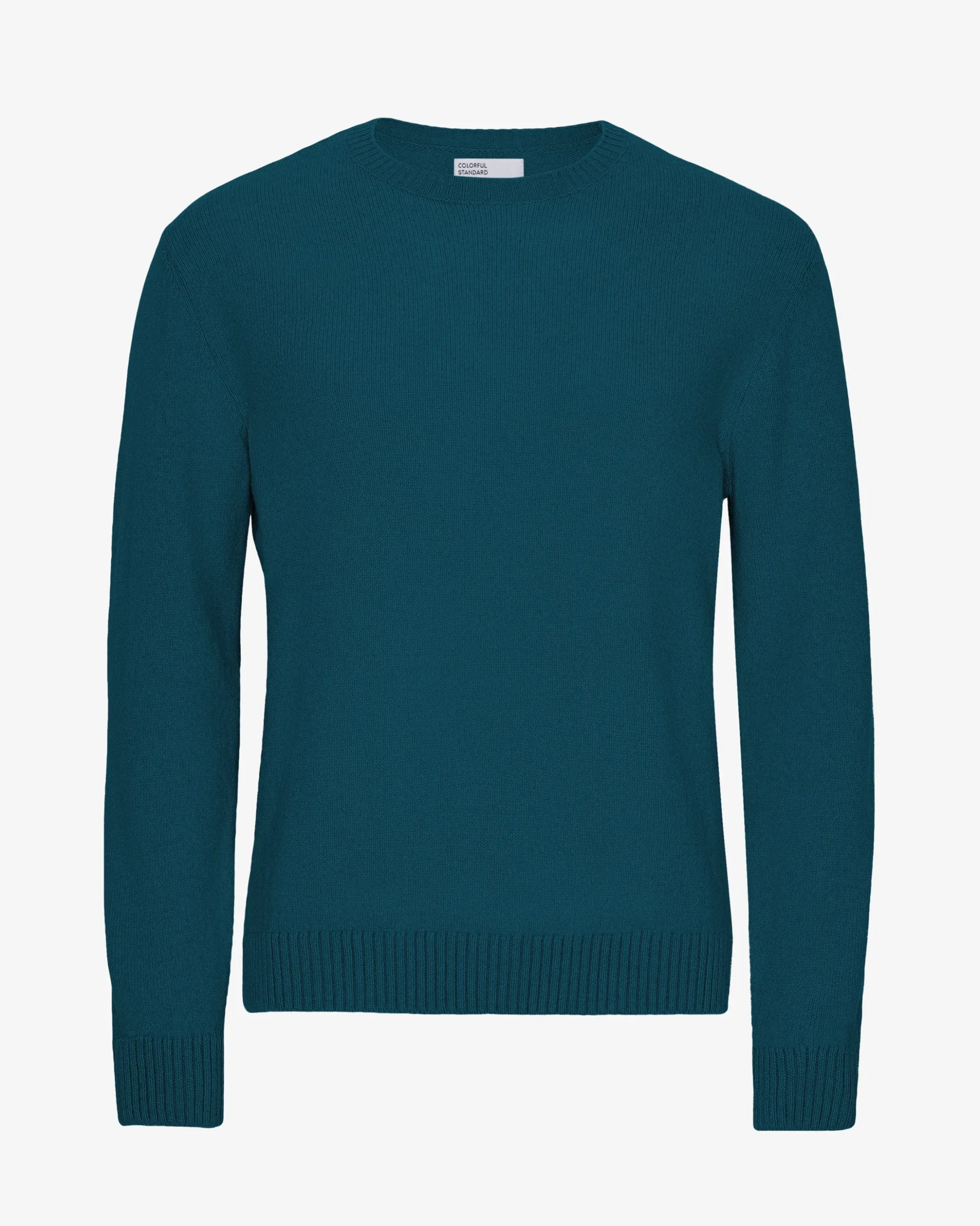 Classic Merino Wool Crew - Ocean Green