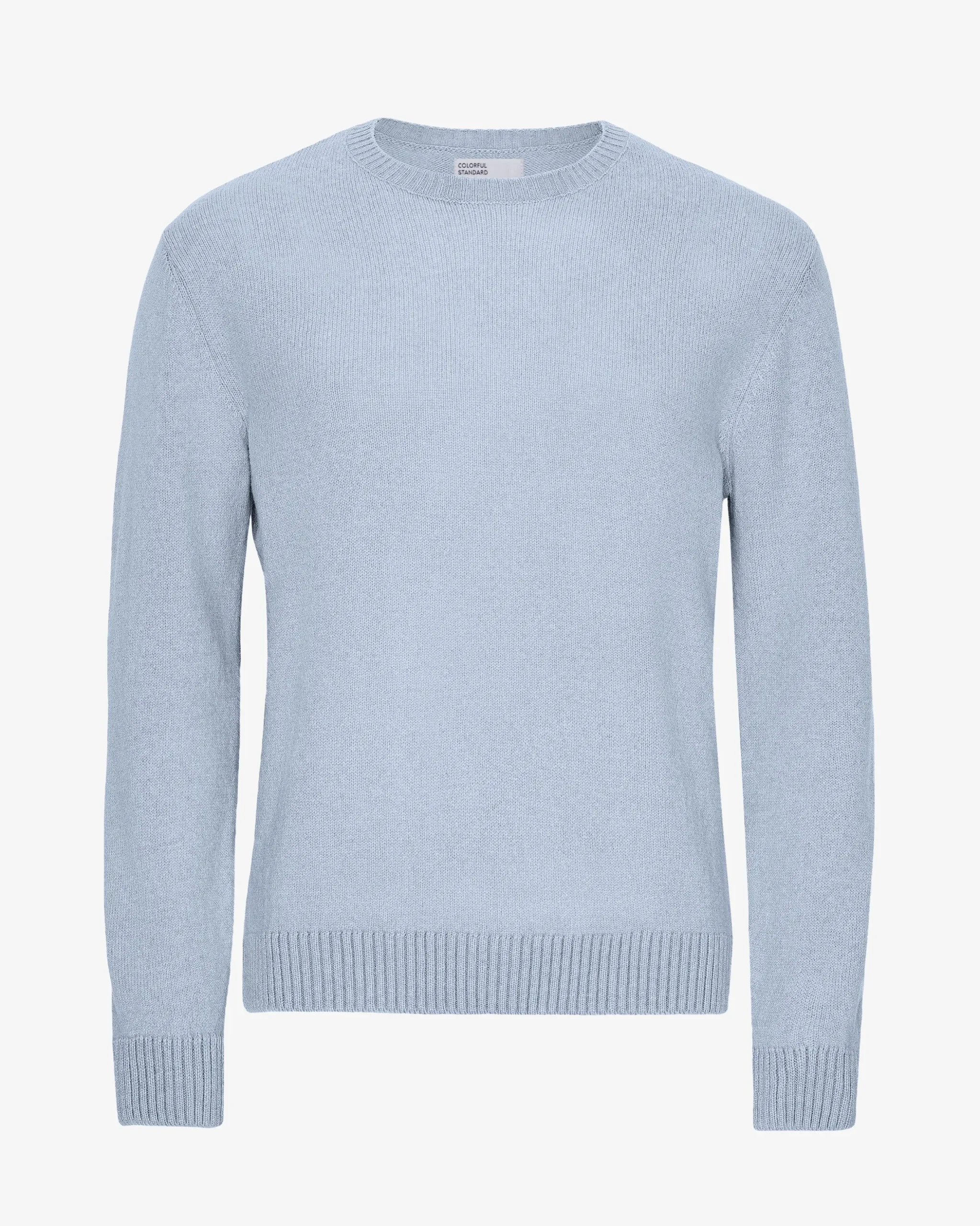 Classic Merino Wool Crew - Polar Blue