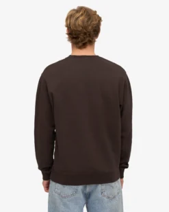 Classic Organic Crew - Coffee Brown