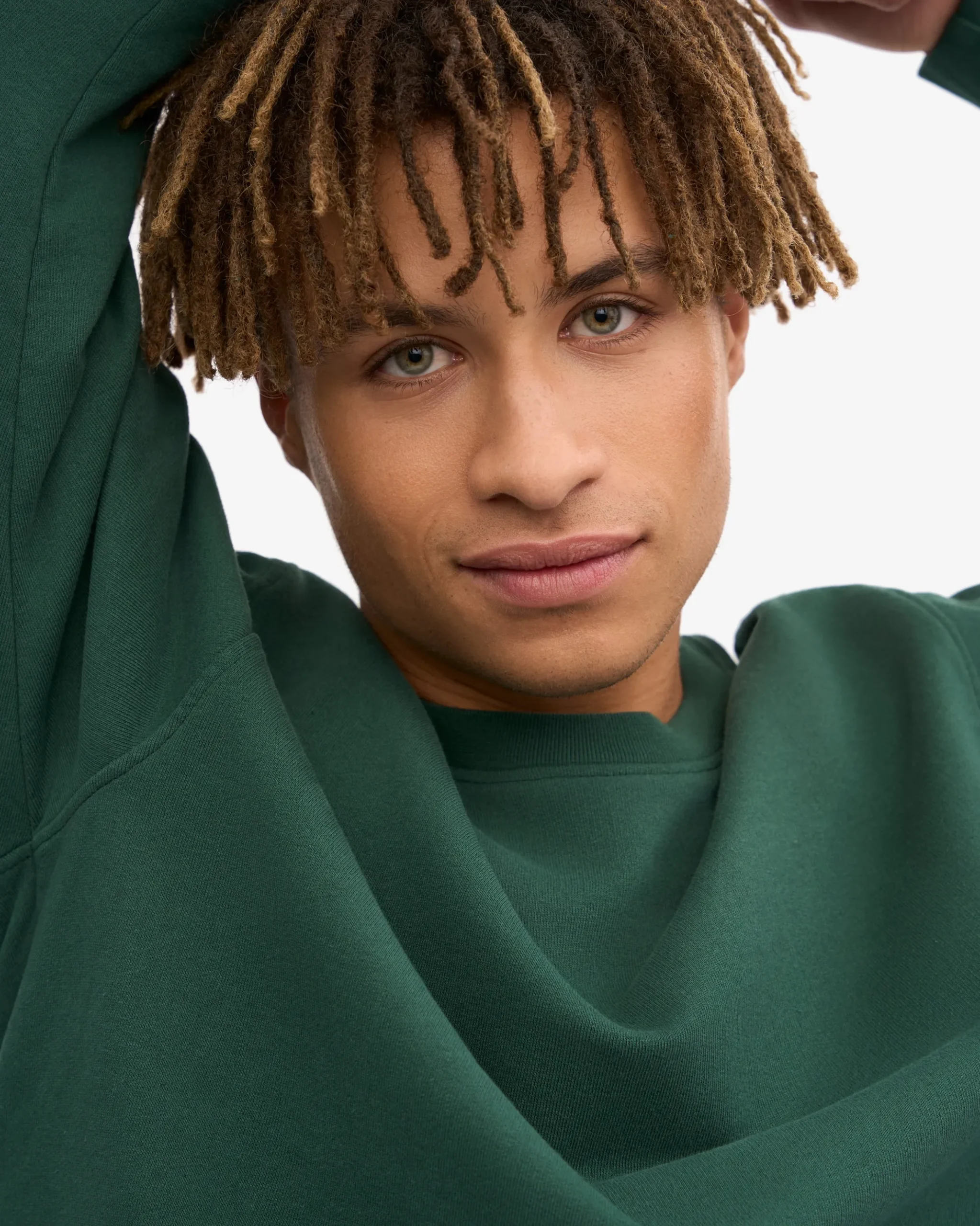 Classic Organic Crew - Emerald Green