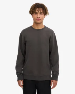 Classic Organic Crew - Lava Grey