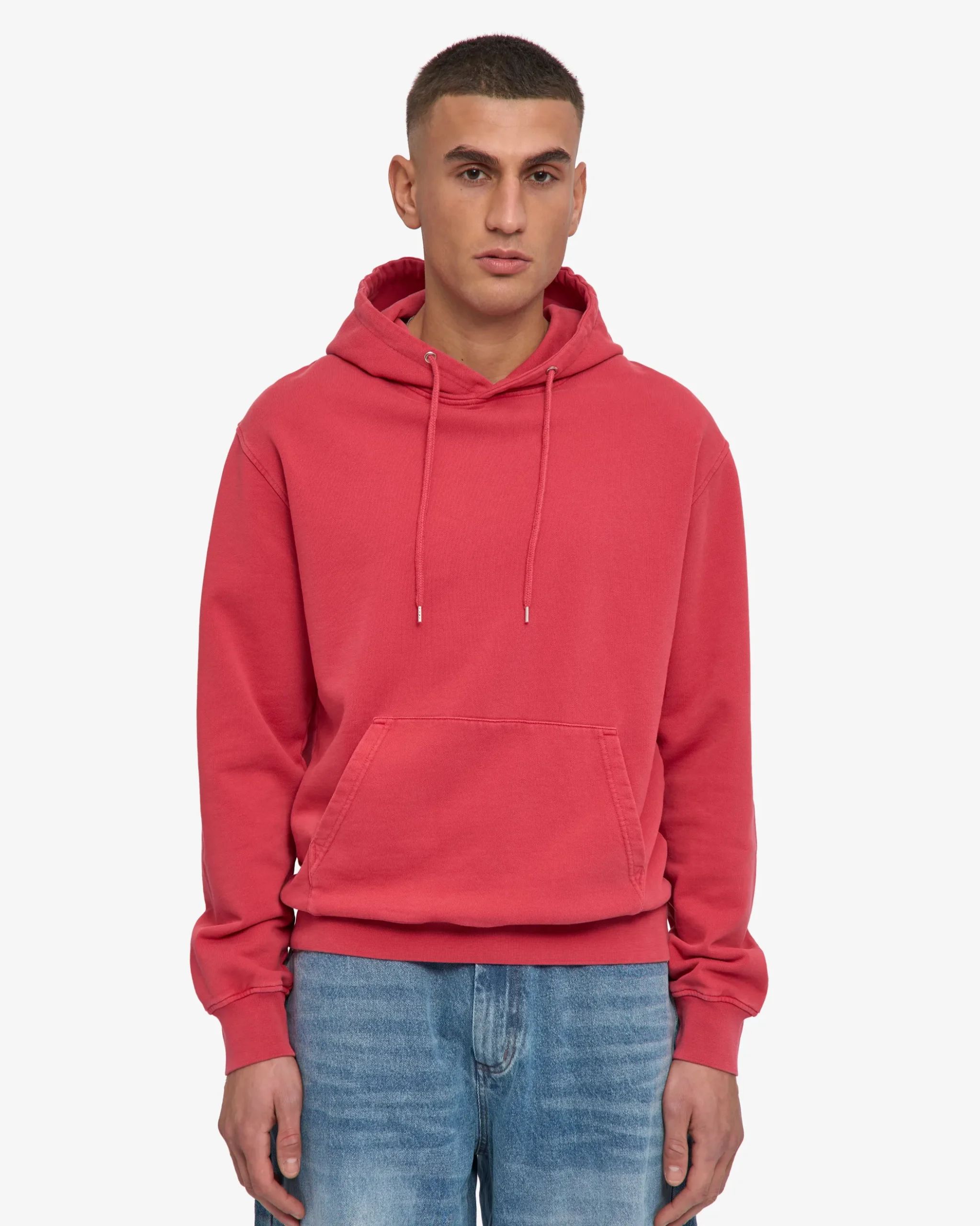 Classic Organic Hood - Faded Red