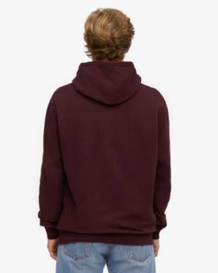 Classic Organic Hood - Oxblood Red