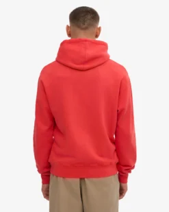 Classic Organic Hood - Red Tangerine