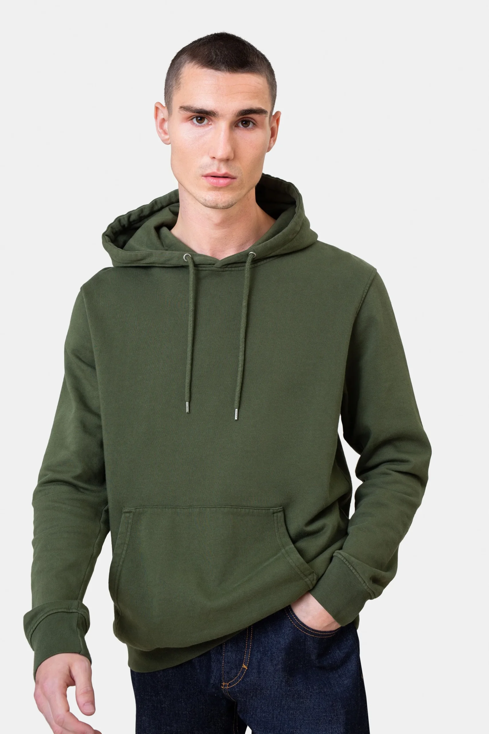 Classic Organic Hood - Sapphire Blue