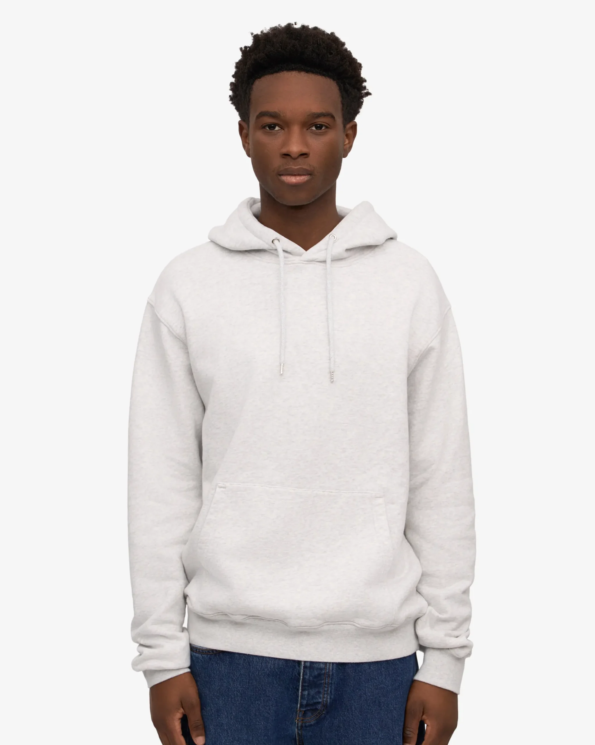 Classic Organic Hood - Snow Melange