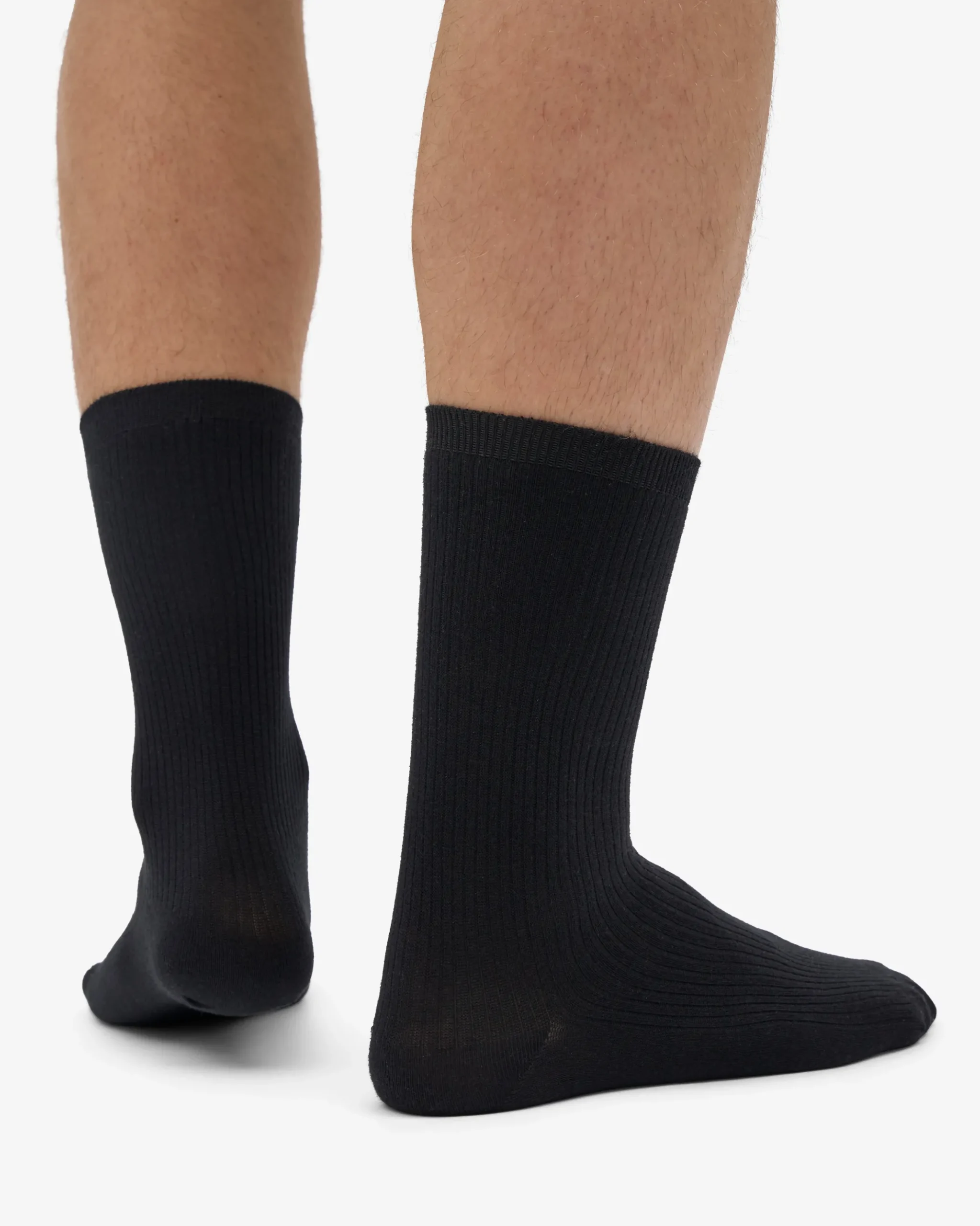 Classic Organic Sock - Deep Black (3-Pack)