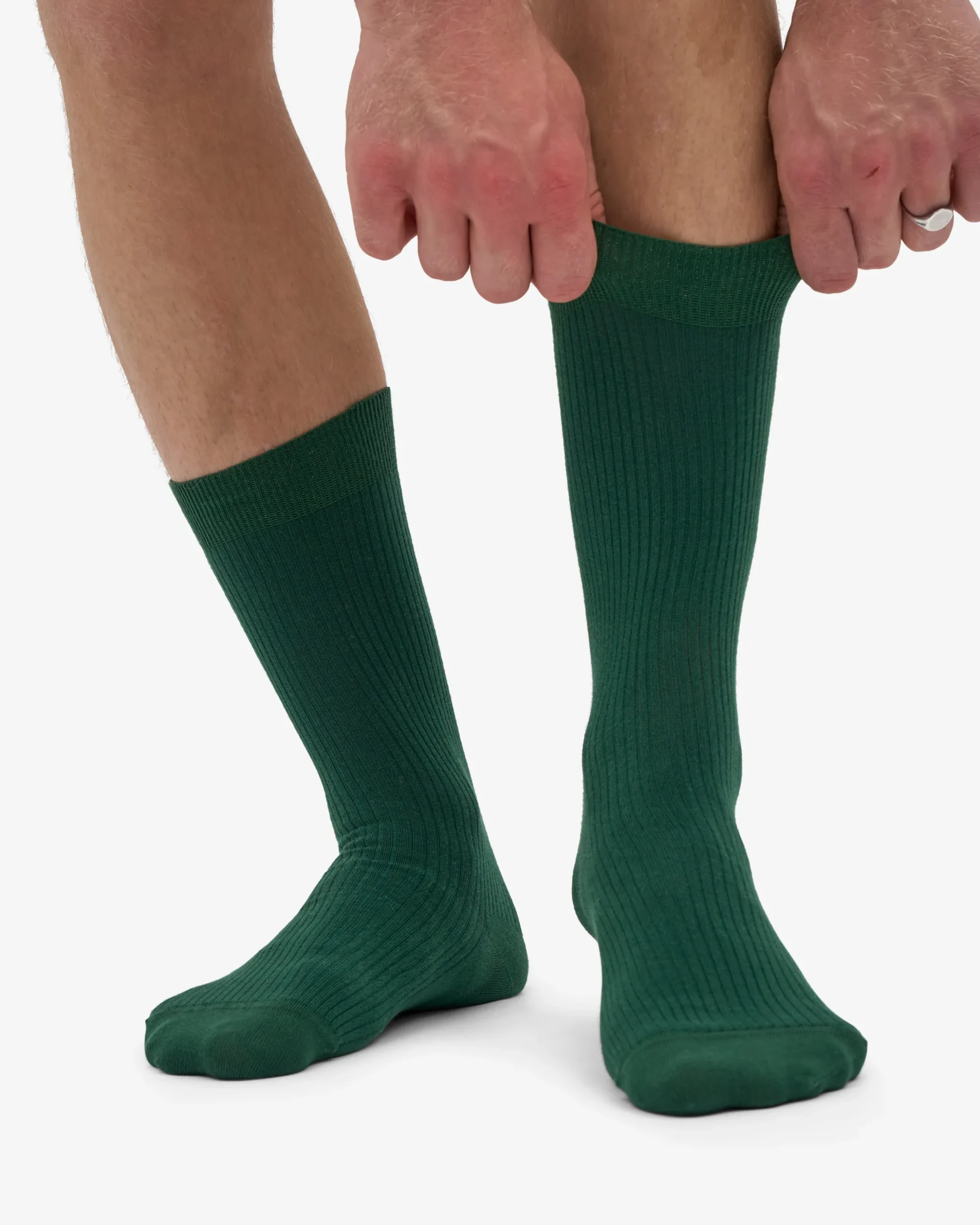 Classic Organic Sock - Emerald Green