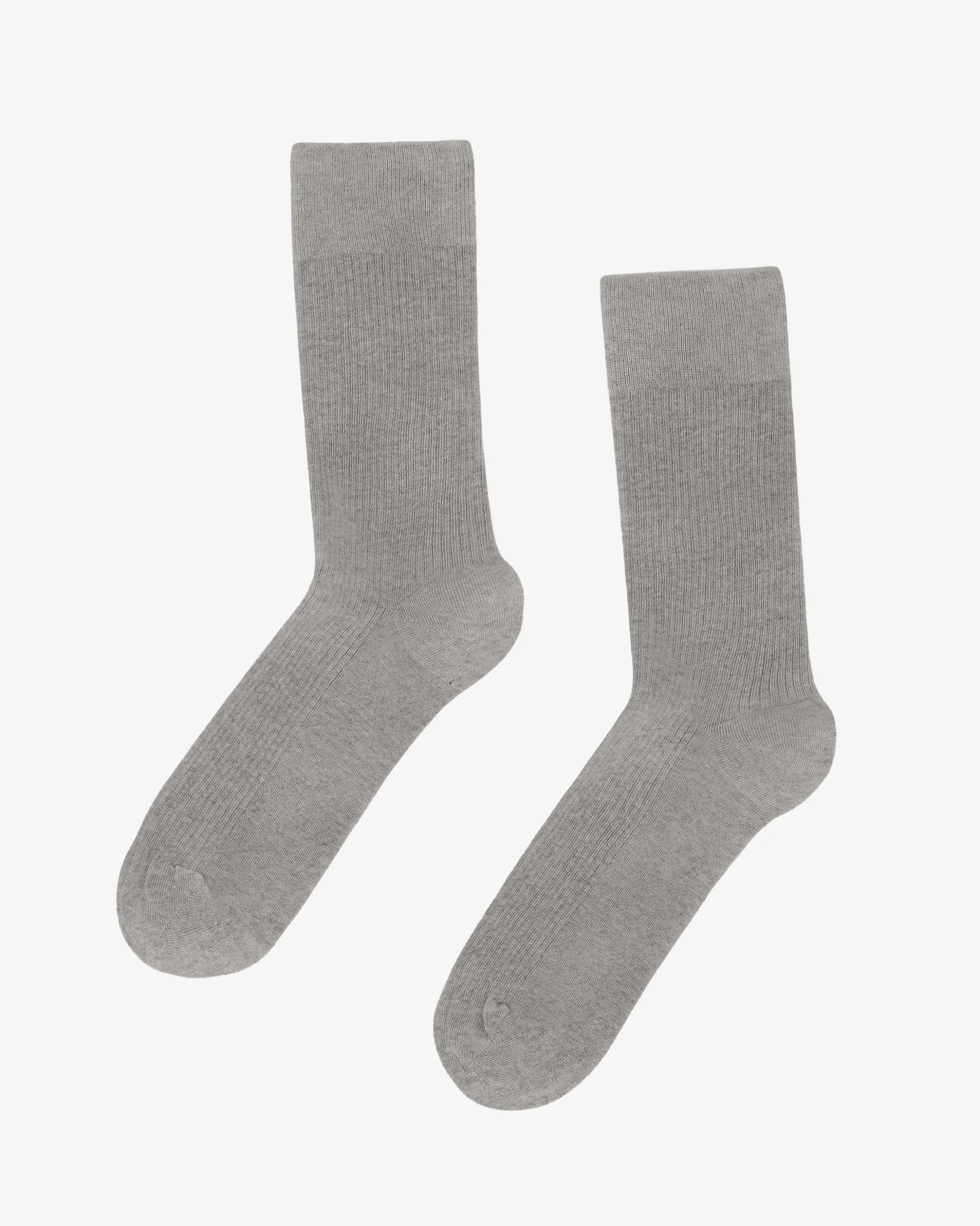 Classic Organic Sock - Heather Grey