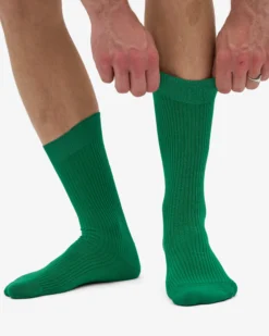 Classic Organic Sock - Kelly Green (3-Pack)
