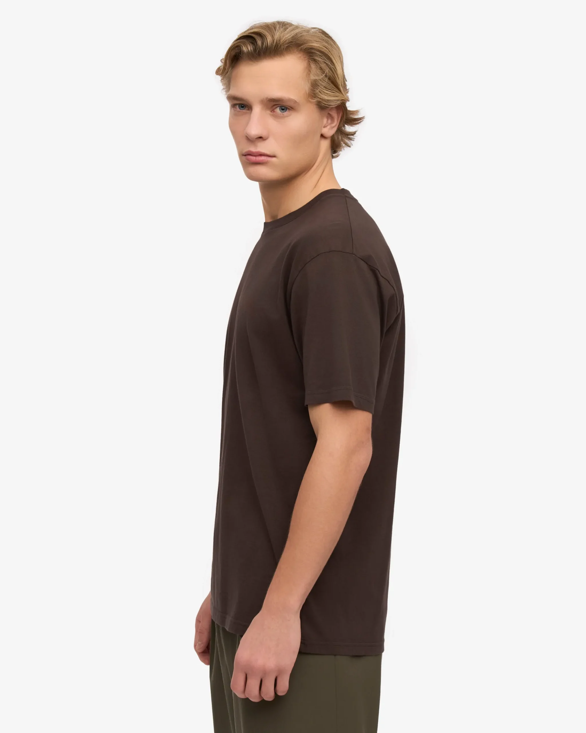 Classic Organic Tee - Coffee Brown (3-Pack)