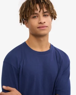 Classic Organic Tee - Marine Blue