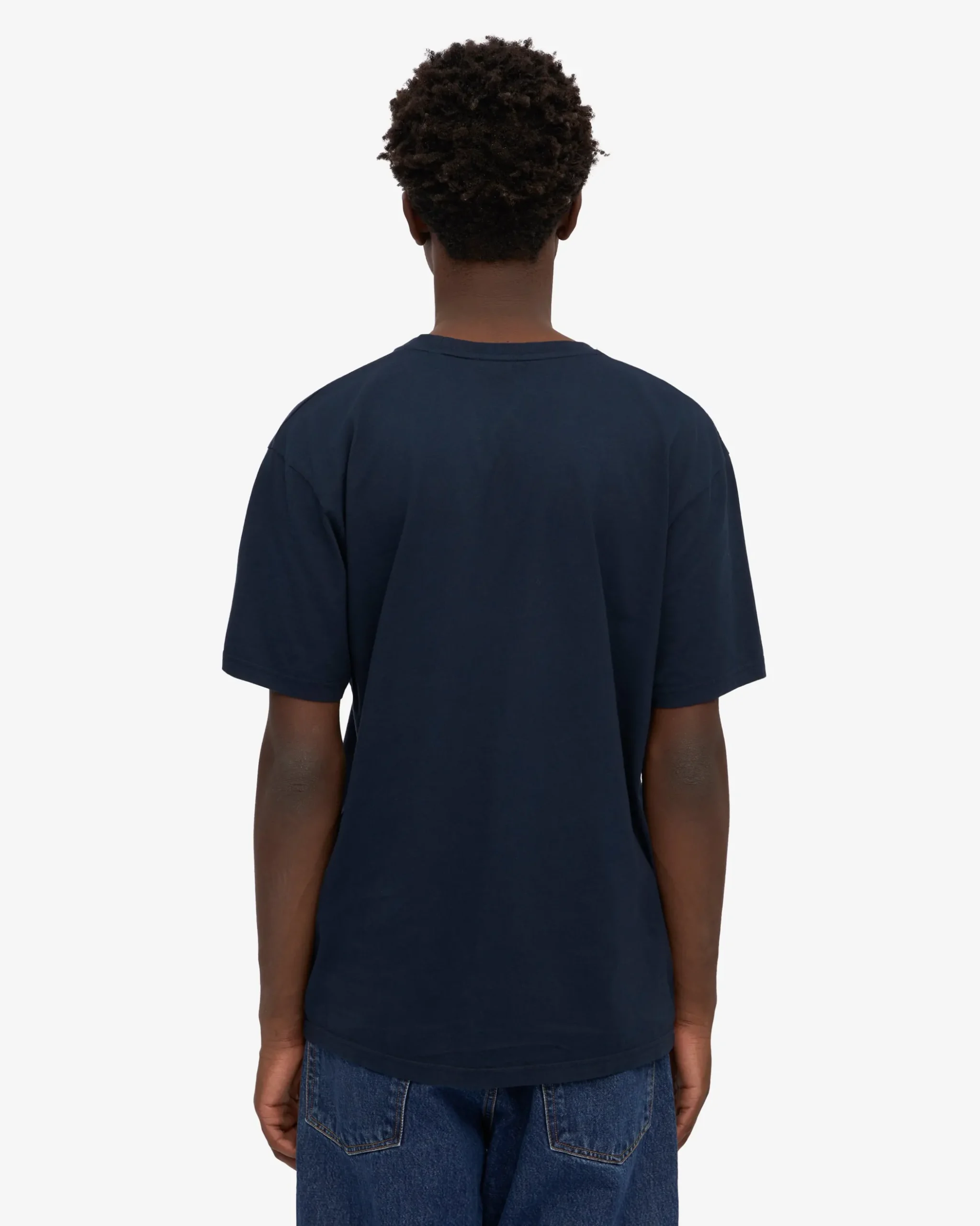 Classic Organic Tee - Navy Blue