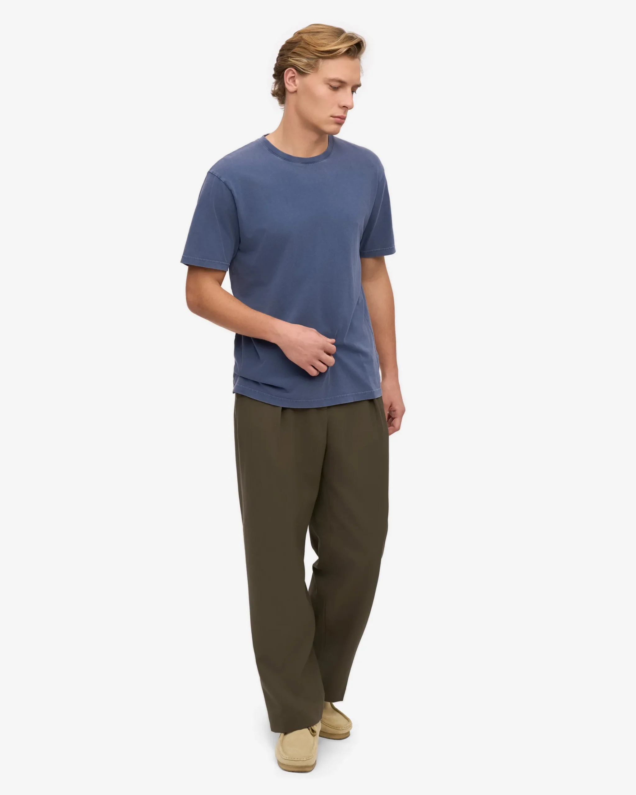 Classic Organic Tee - Neptune Blue (3-Pack)