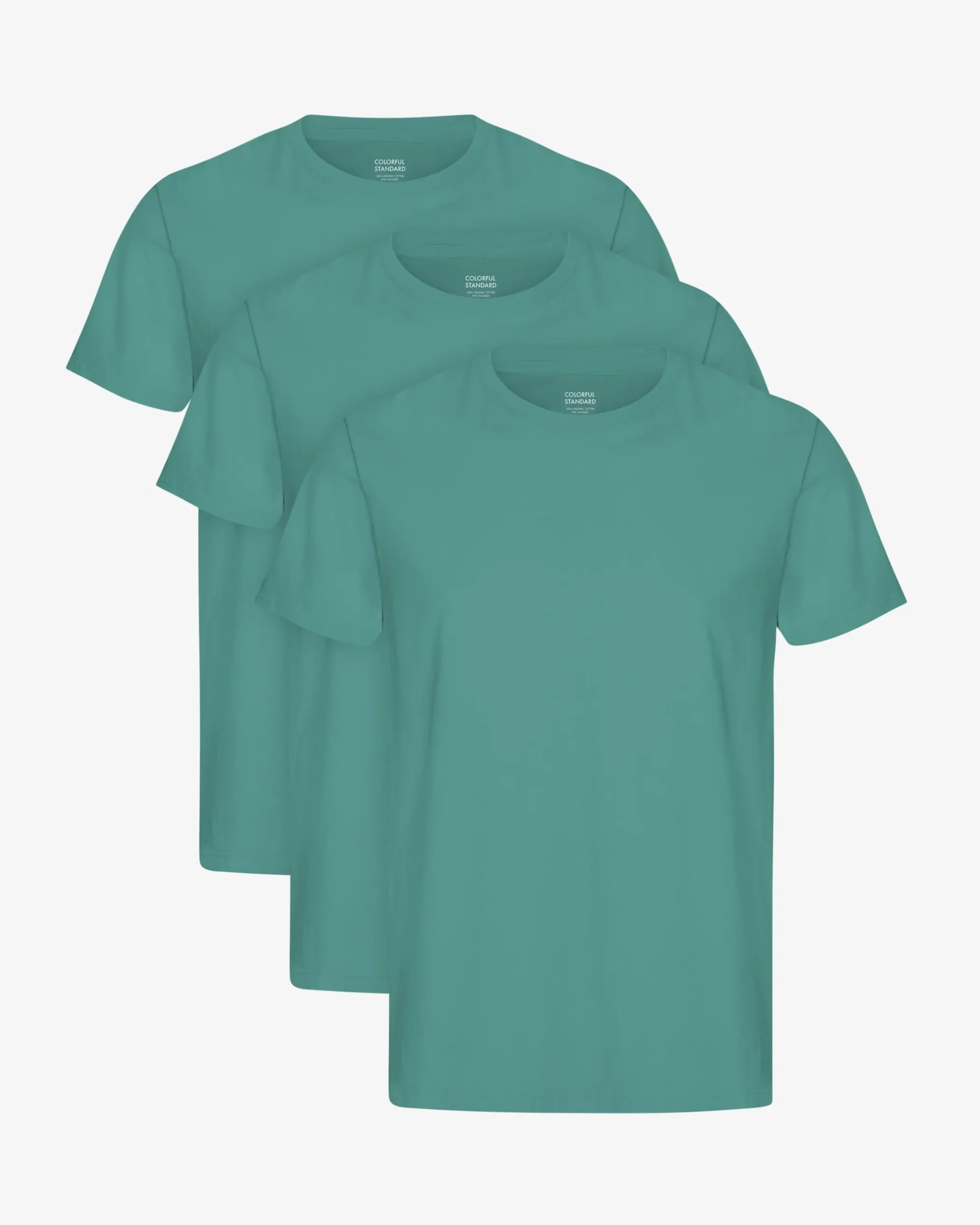 Classic Organic Tee - Pine Green (3-Pack)