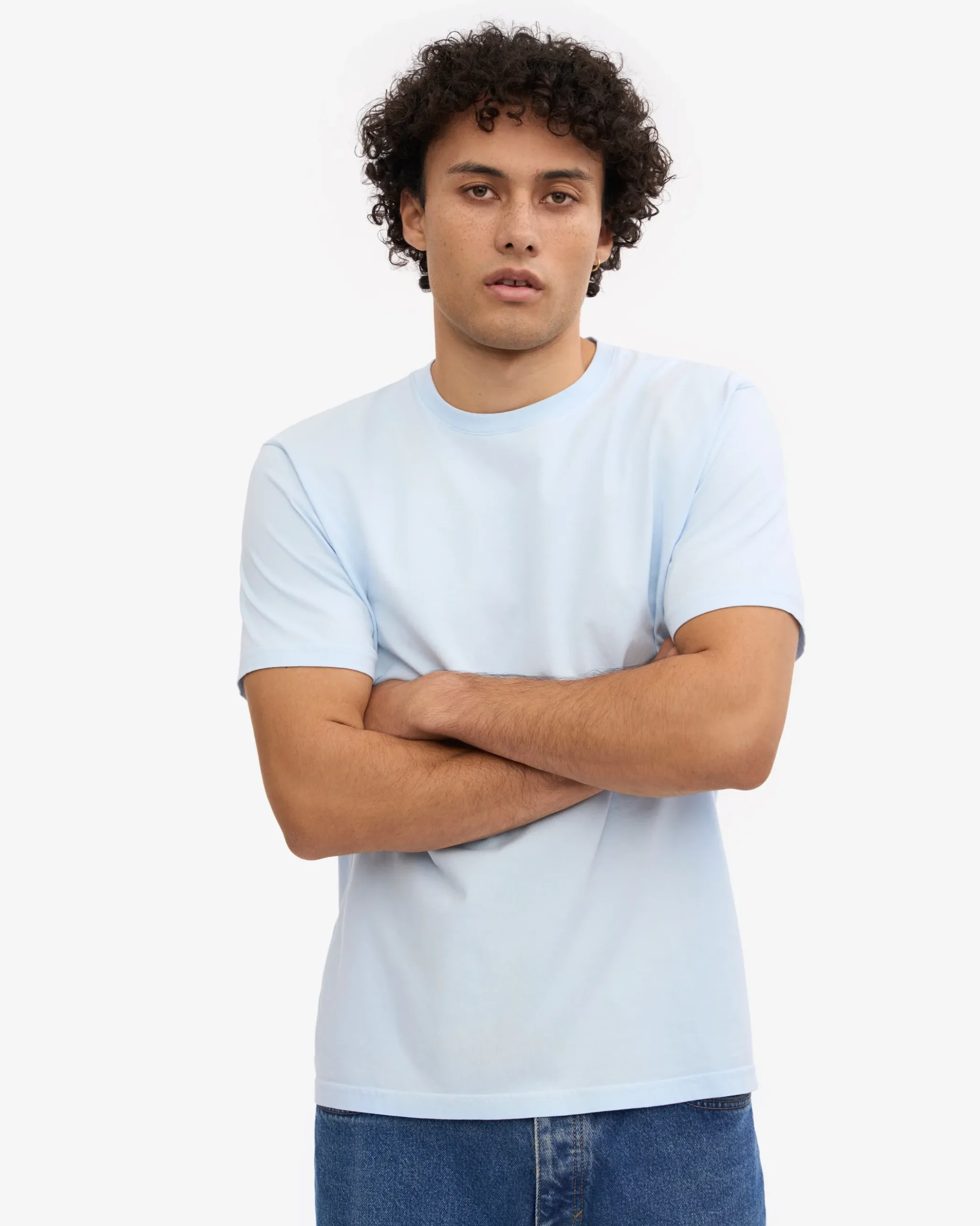 Classic Organic Tee - Polar Blue