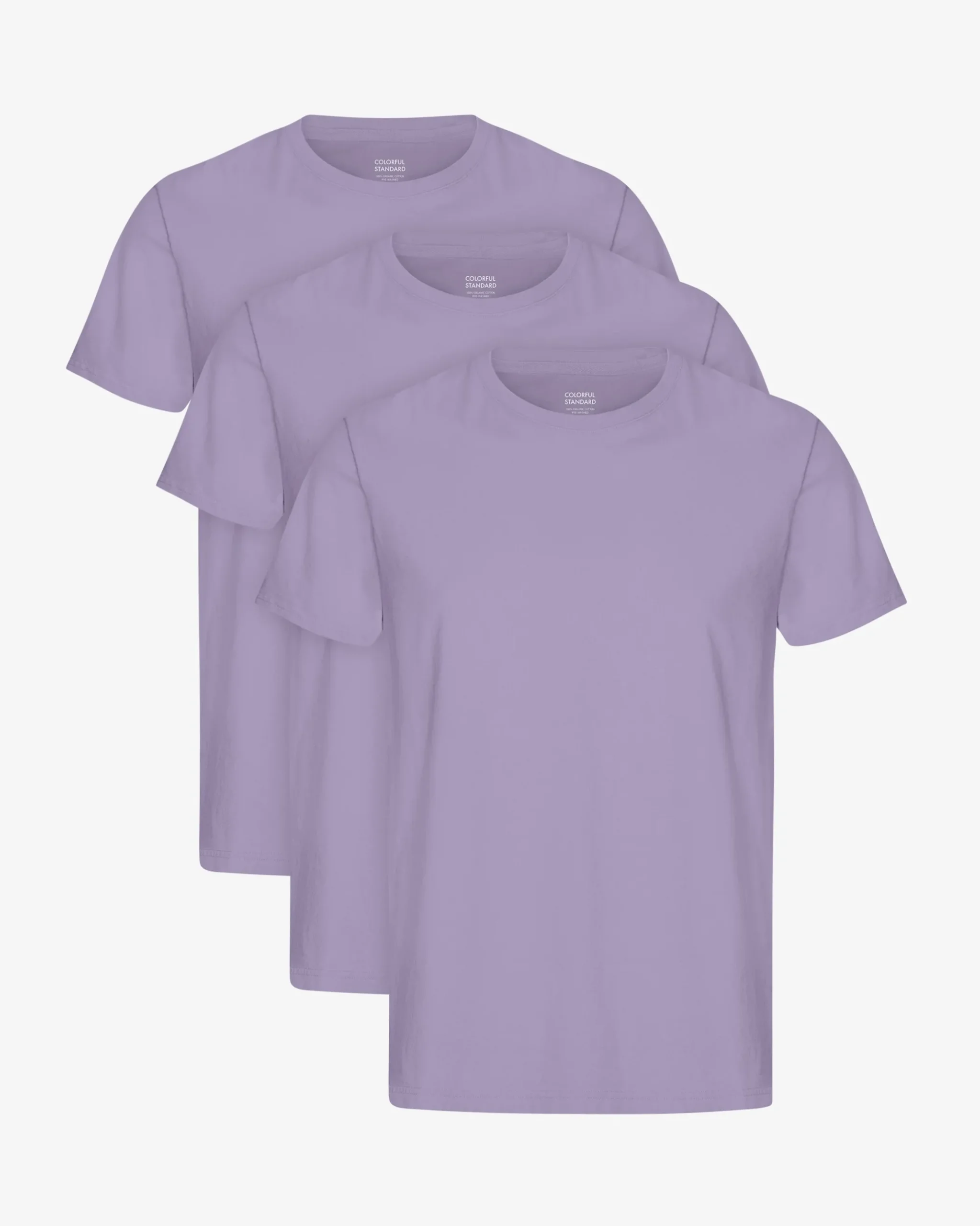 Classic Organic Tee - Purple Jade (3-Pack)