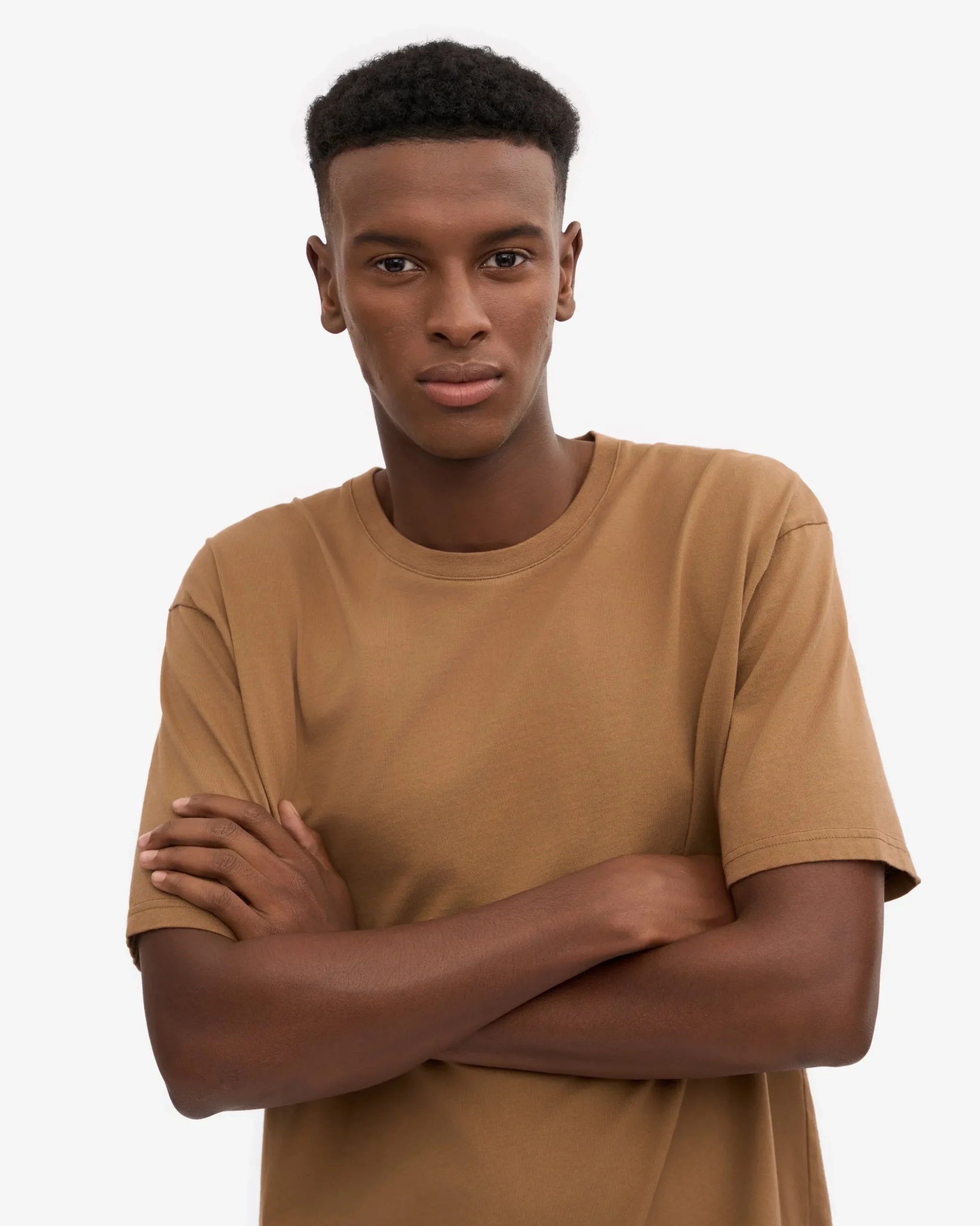 Classic Organic Tee - Sahara Camel