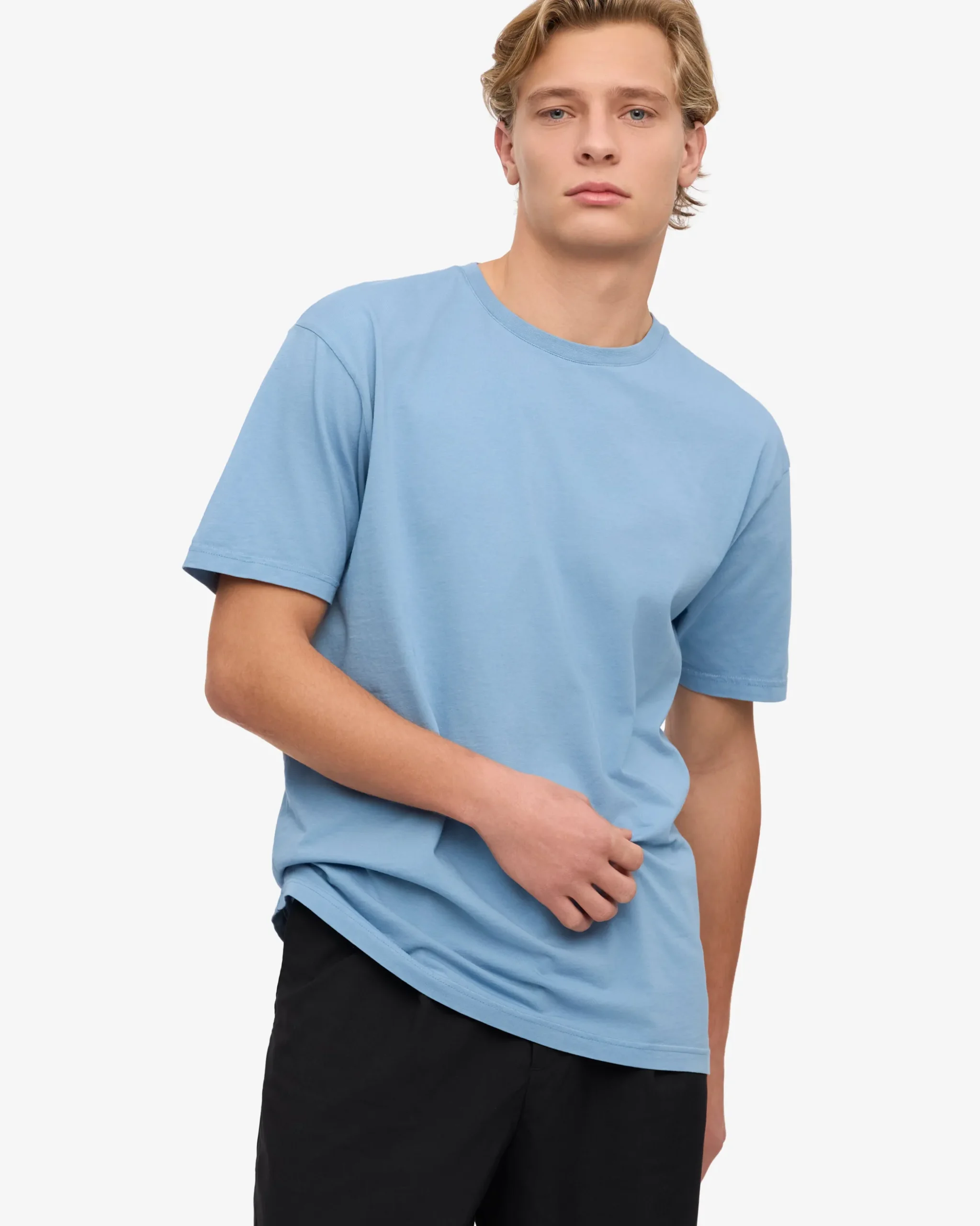 Classic Organic Tee - Seaside Blue