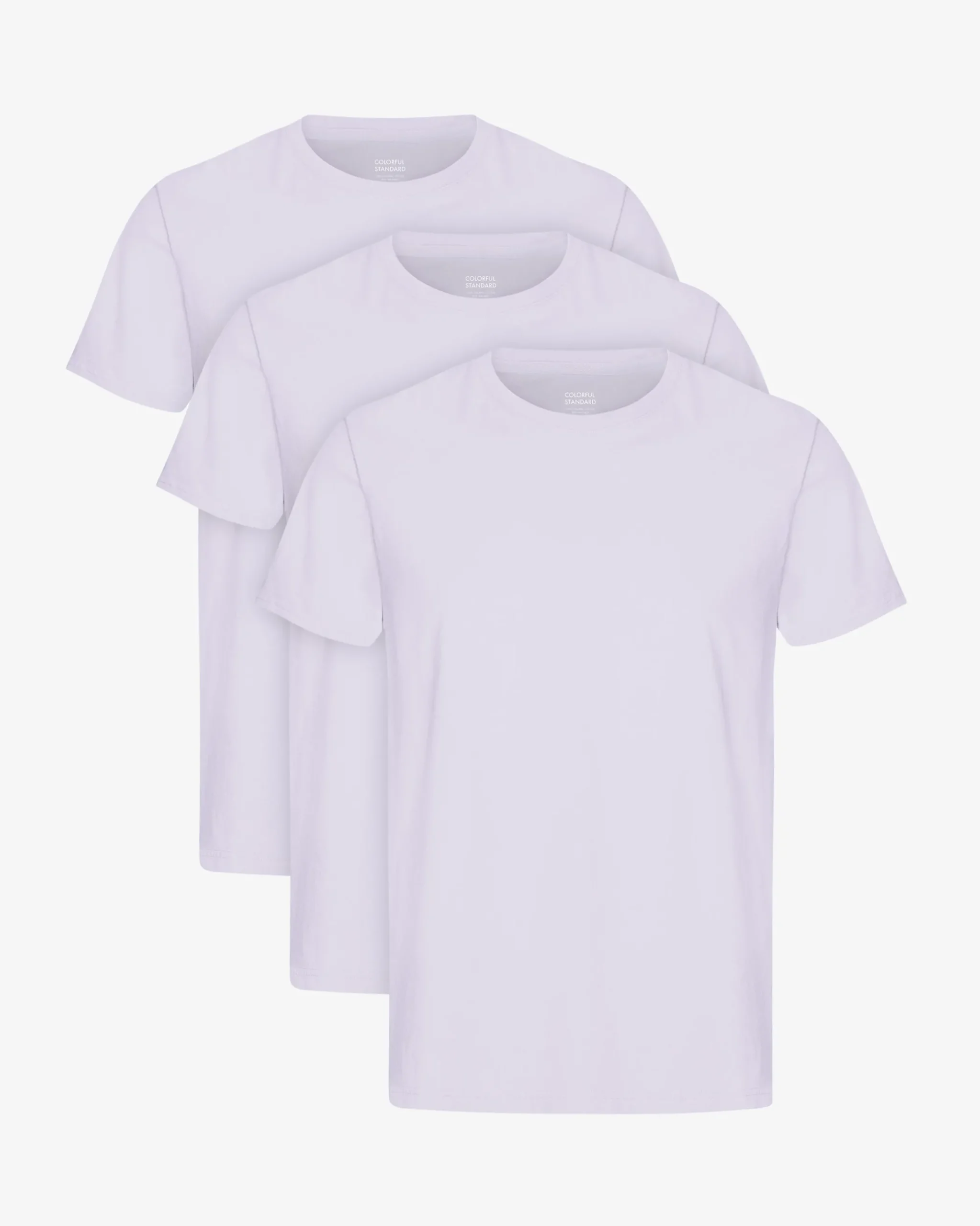 Classic Organic Tee - Soft Lavender (3-Pack)