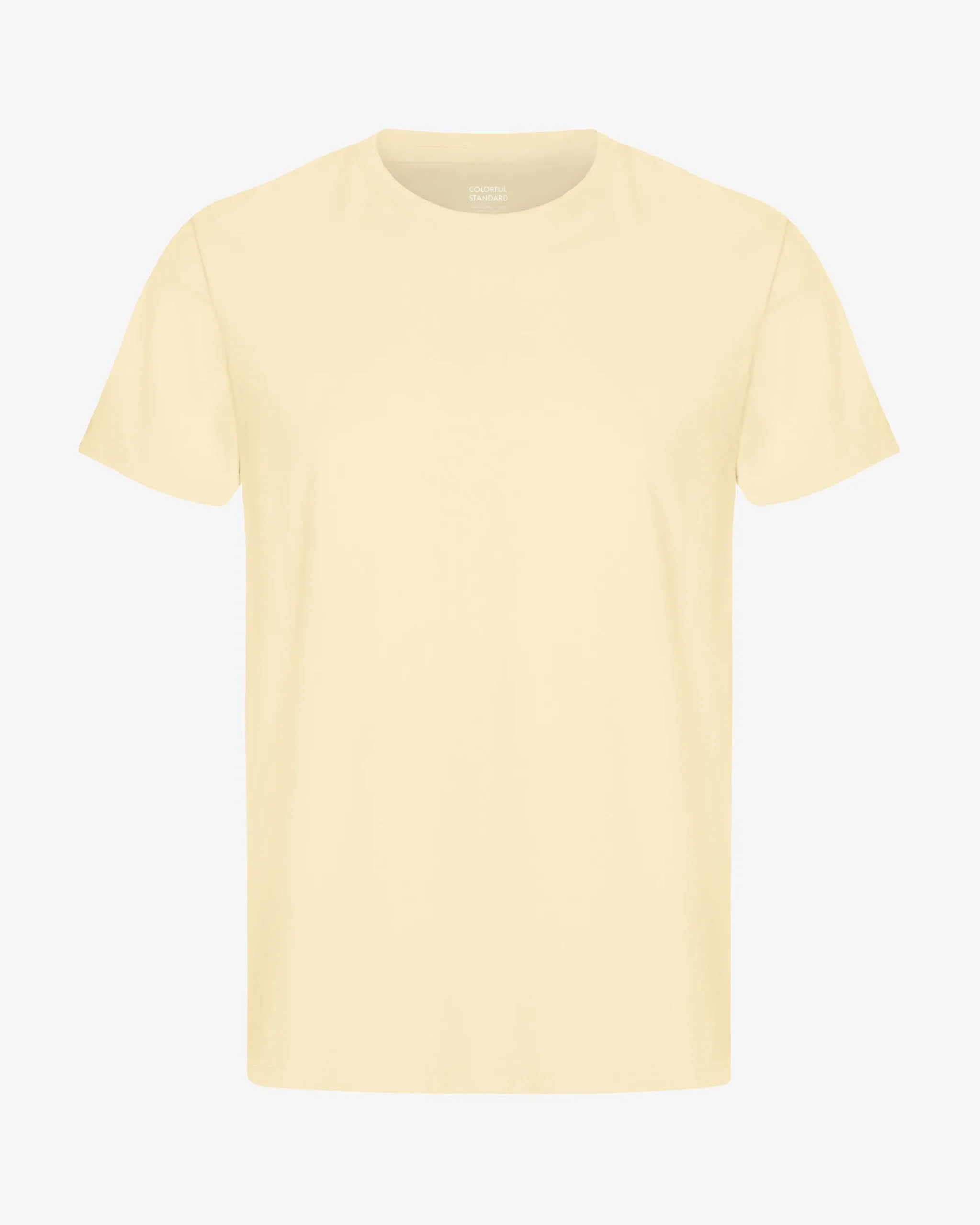 Classic Organic Tee - Soft Yellow