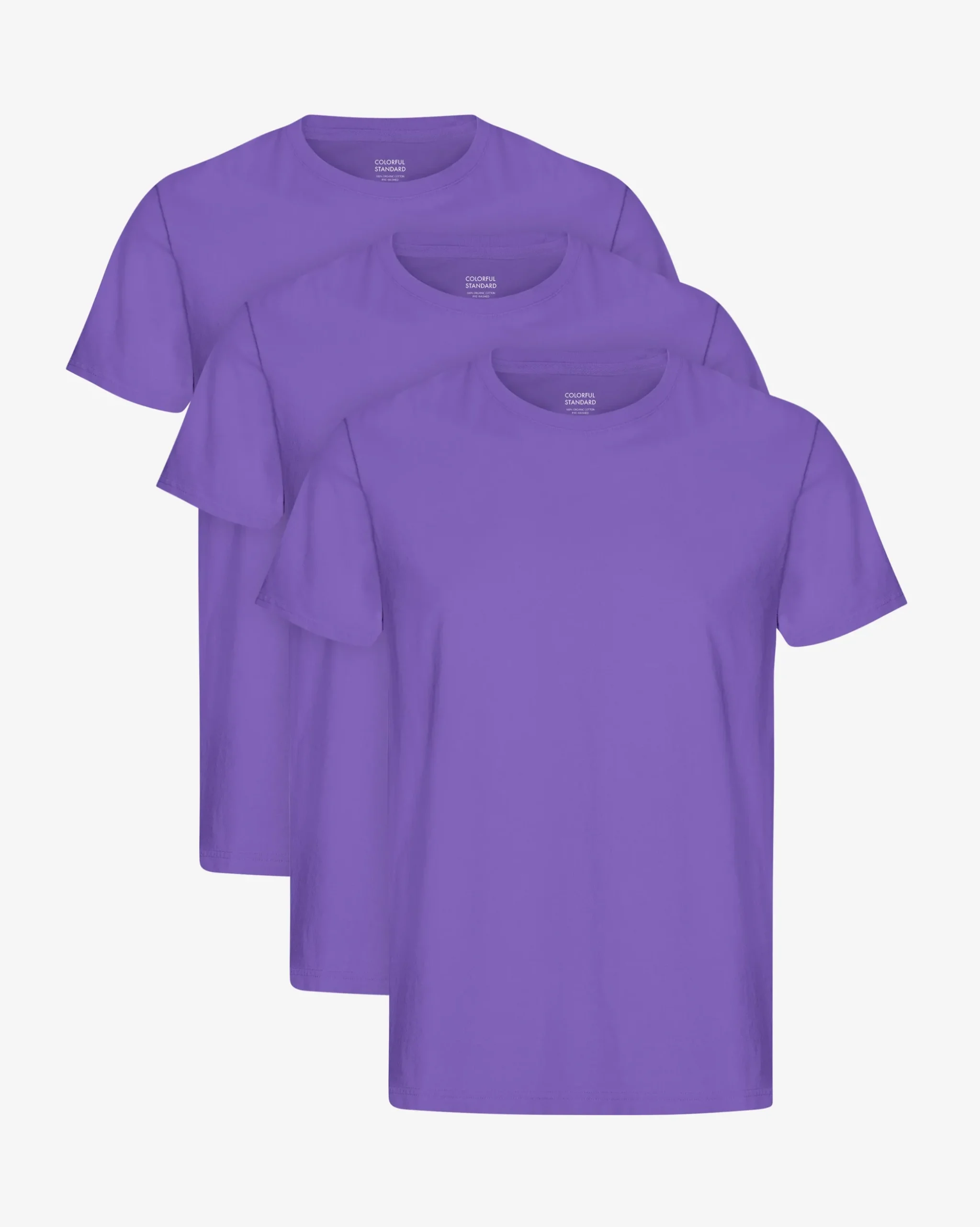 Classic Organic Tee - Ultra Violet (3-Pack)