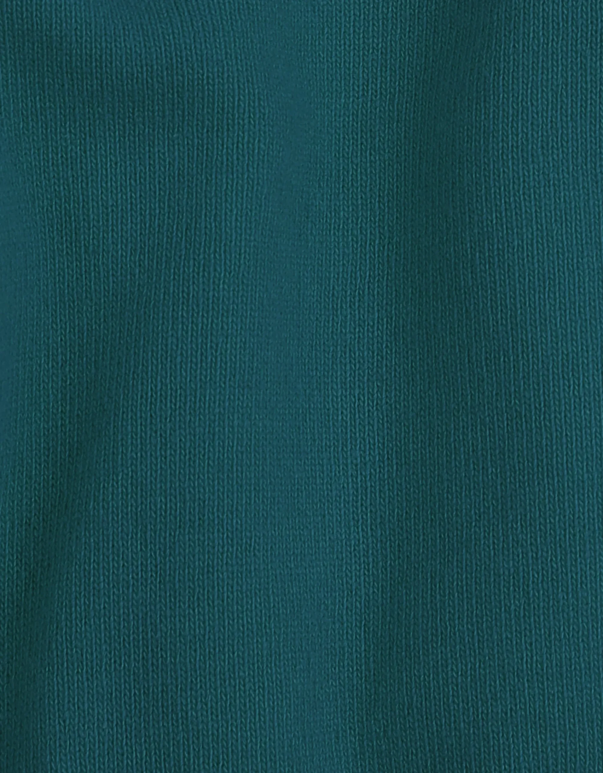 Light Merino Wool Crew - Ocean Green