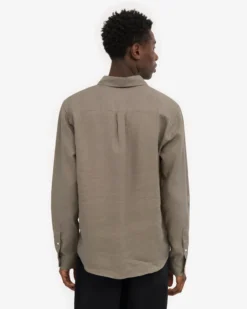 Linen Shirt - Dusty Olive