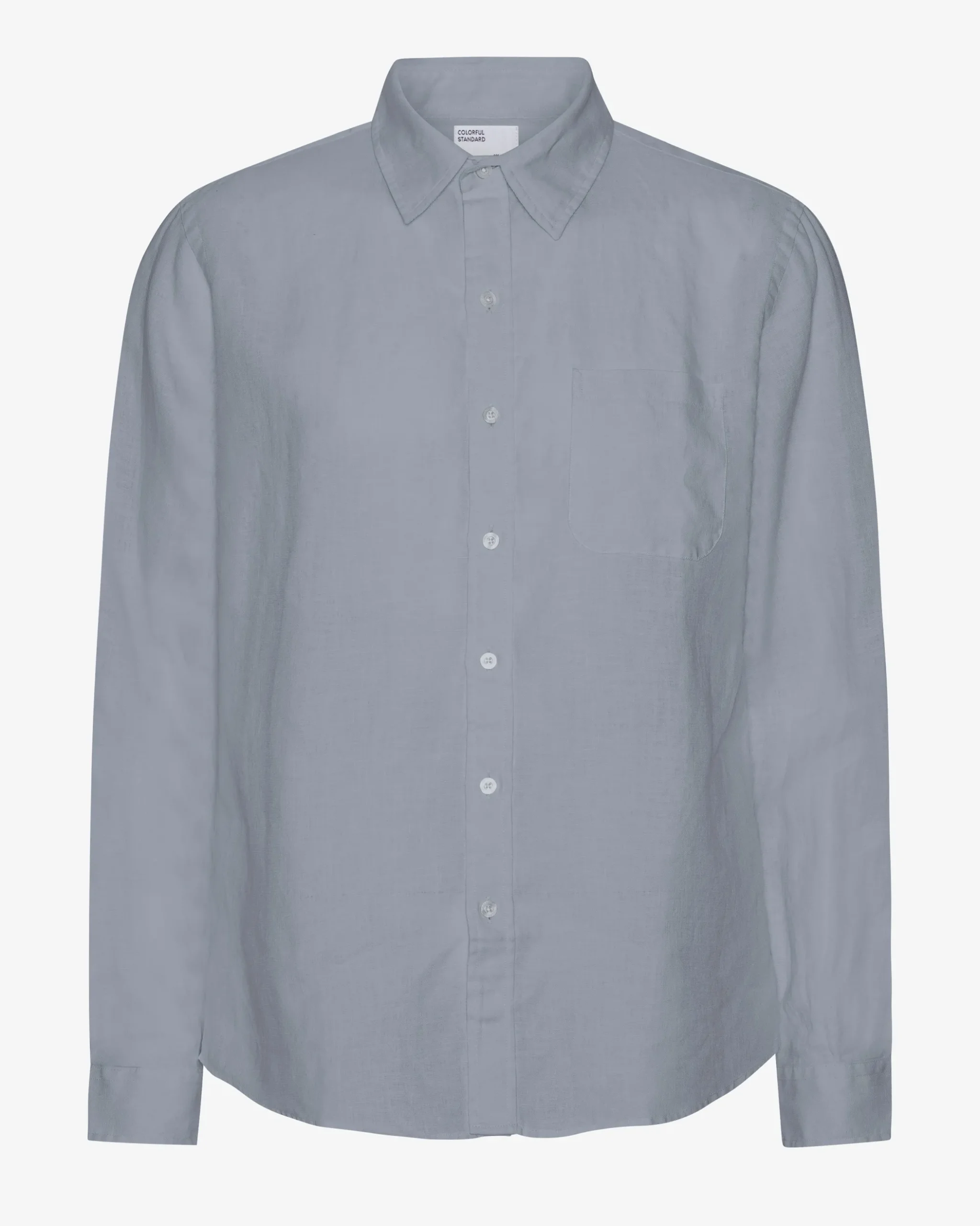 Linen Shirt - Steel Blue
