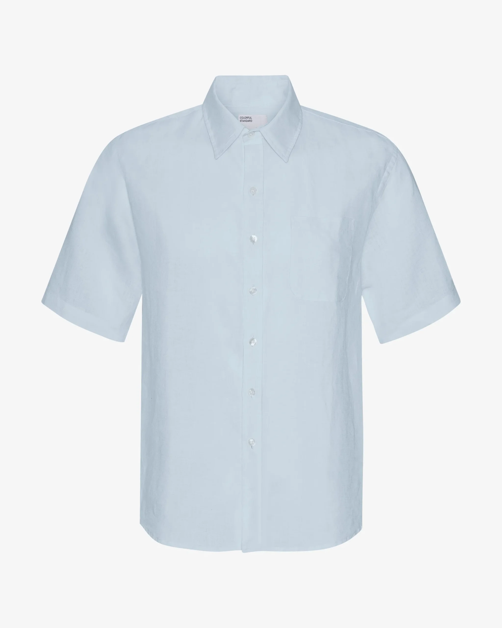 Linen SS Shirt - Polar Blue