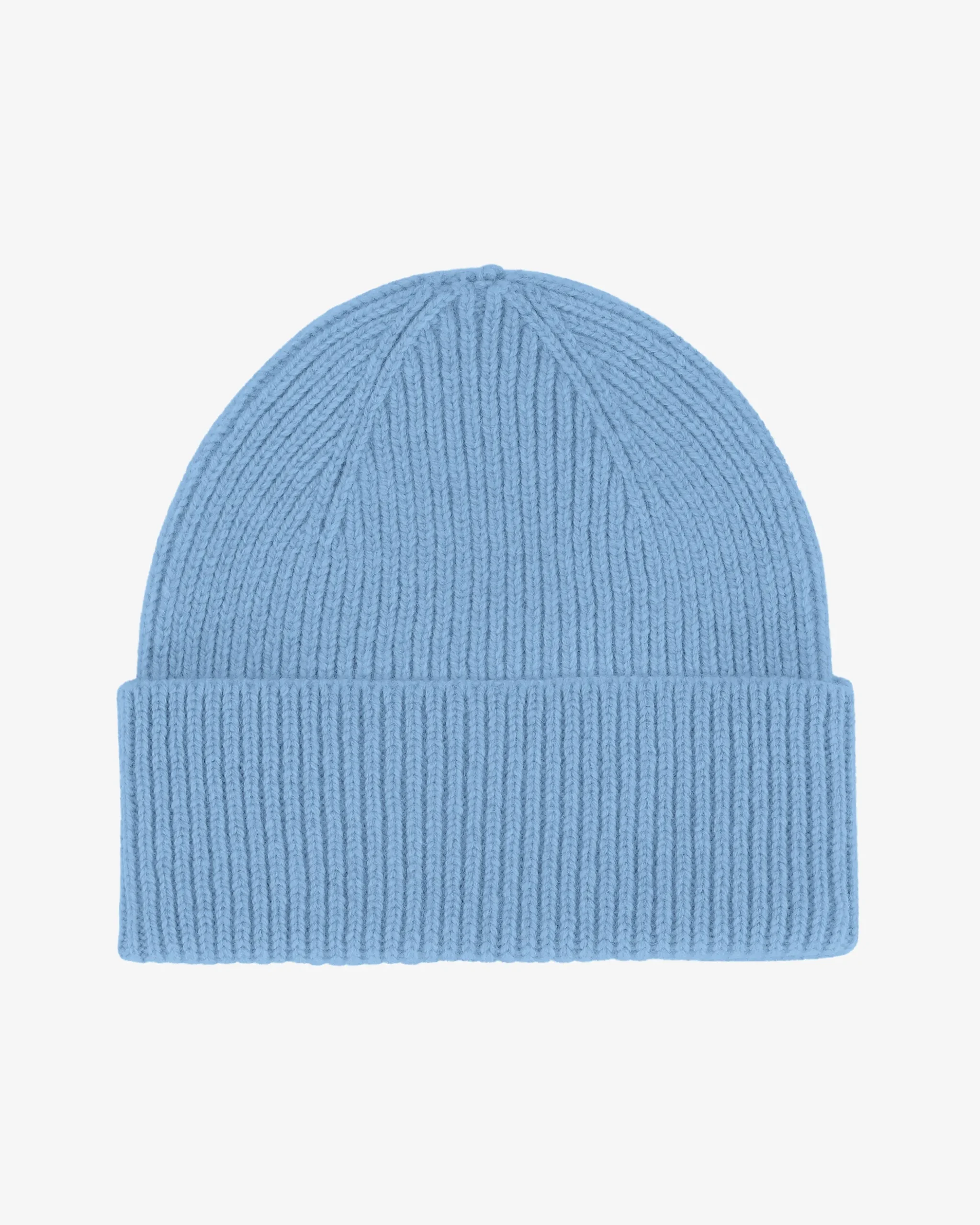 Merino Wool Beanie - Seaside Blue