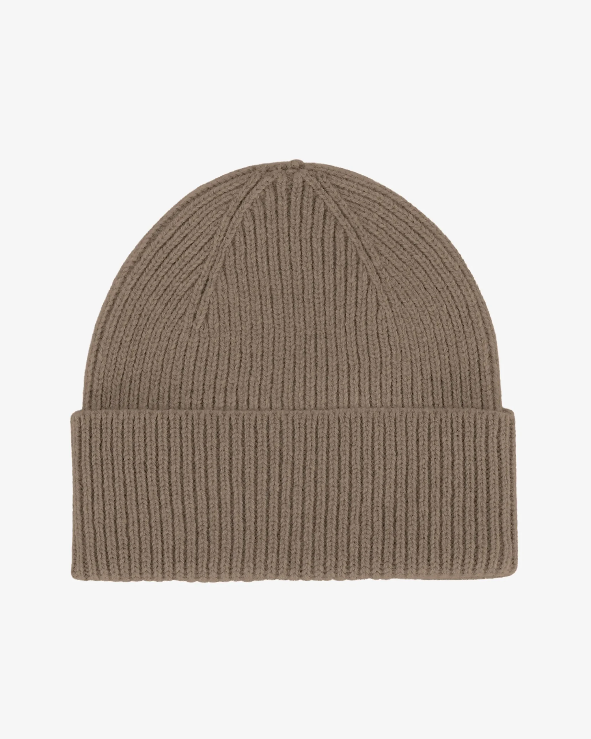 Merino Wool Beanie - Warm Taupe