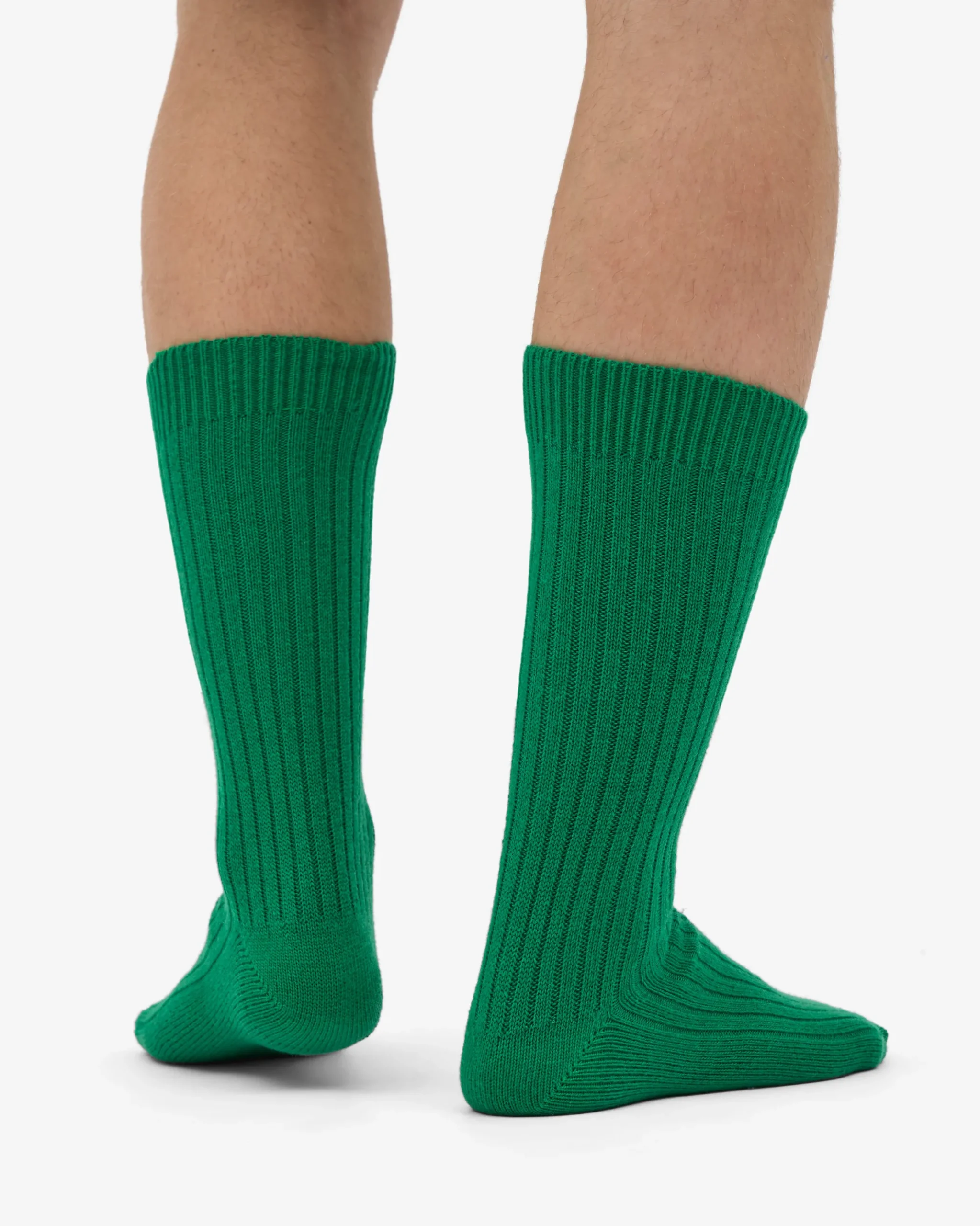 Merino Wool Blend Sock - Kelly Green