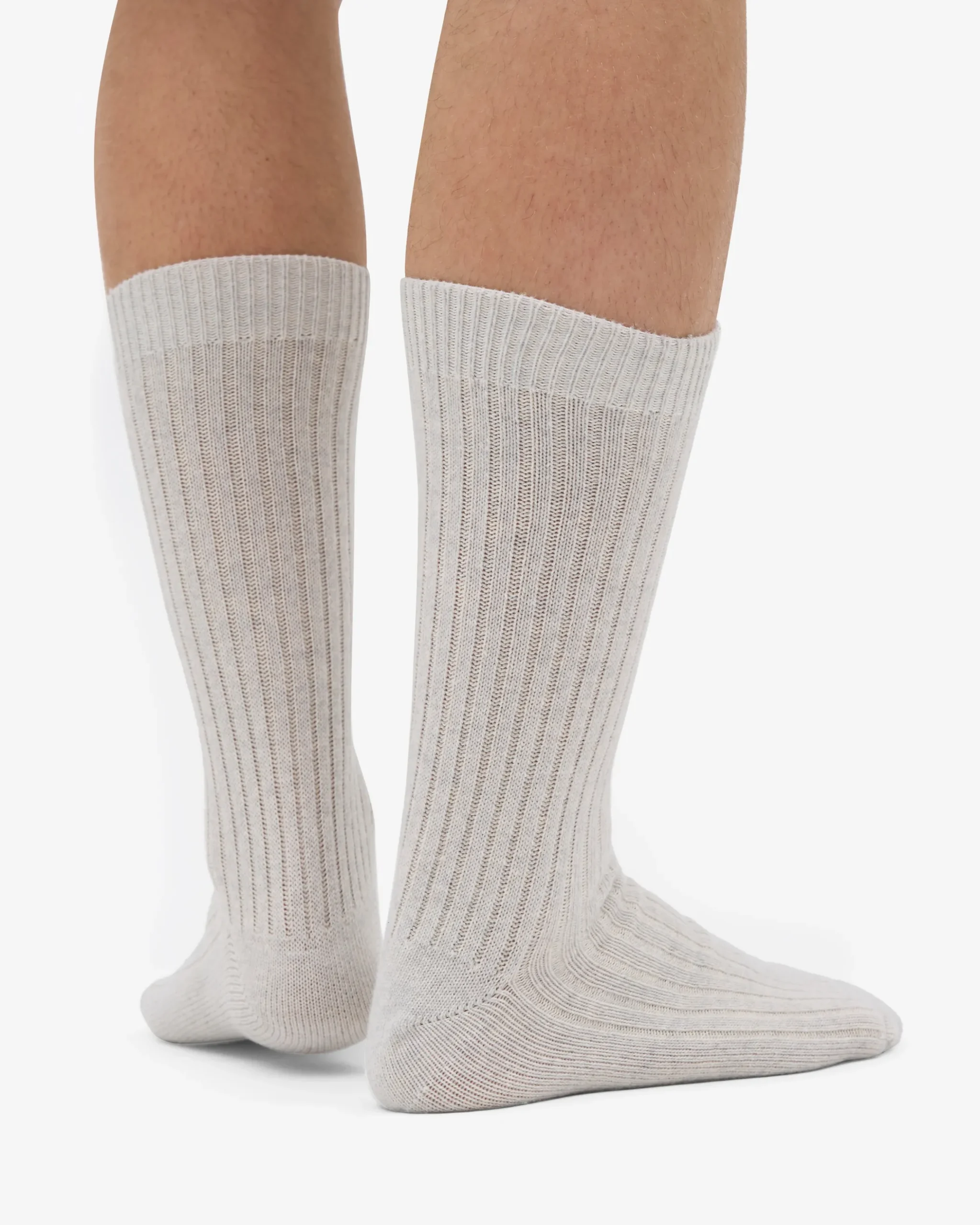 Merino Wool Blend Sock - Snow Melange