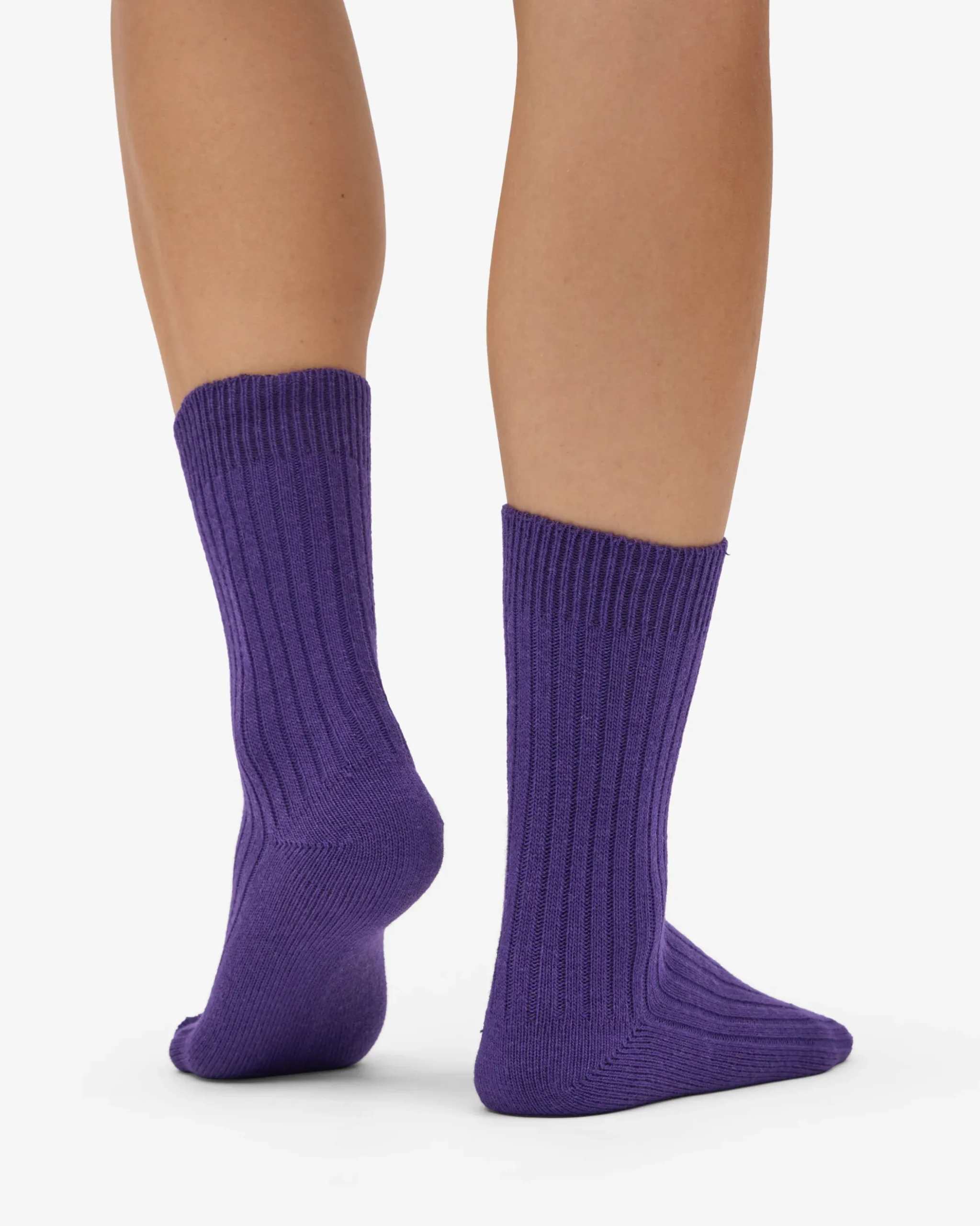 Merino Wool Blend Sock - Ultra Violet