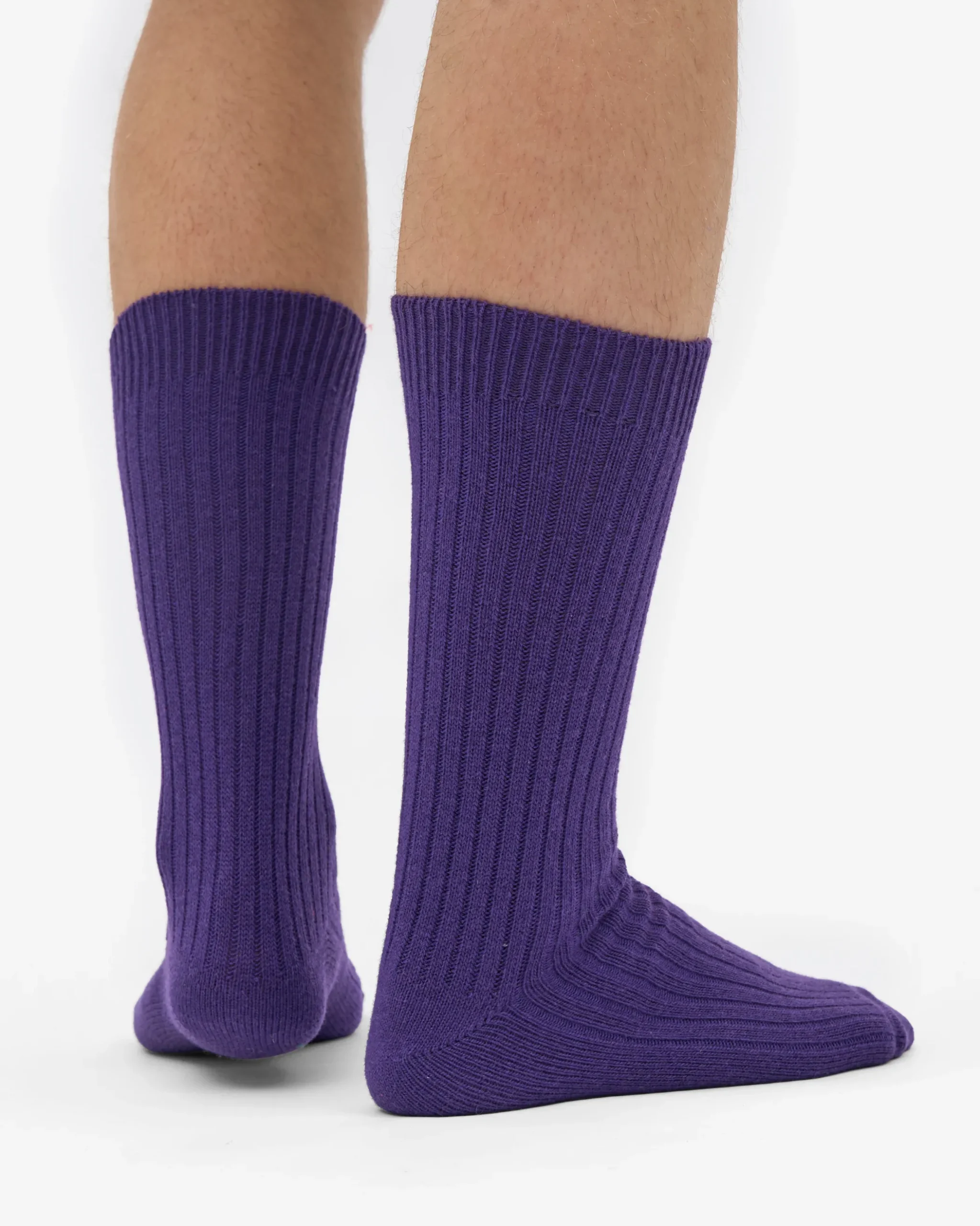 Merino Wool Blend Sock - Ultra Violet