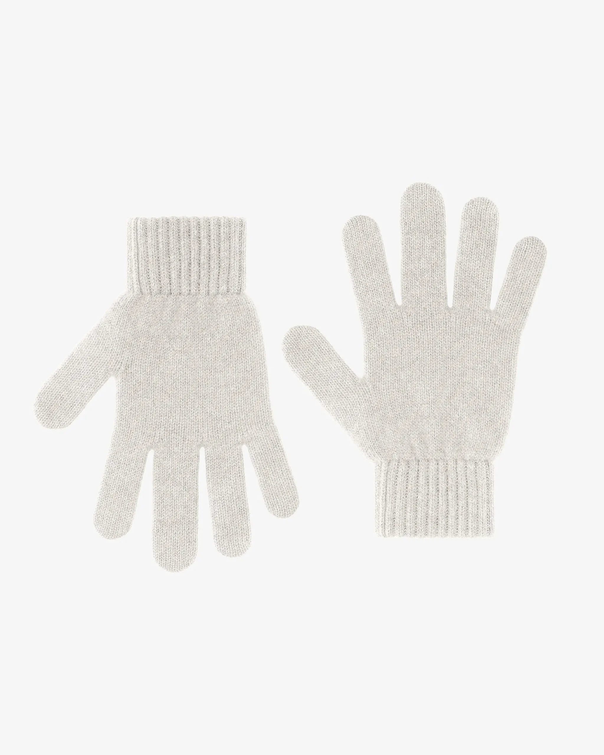 Merino Wool Gloves - Optical White