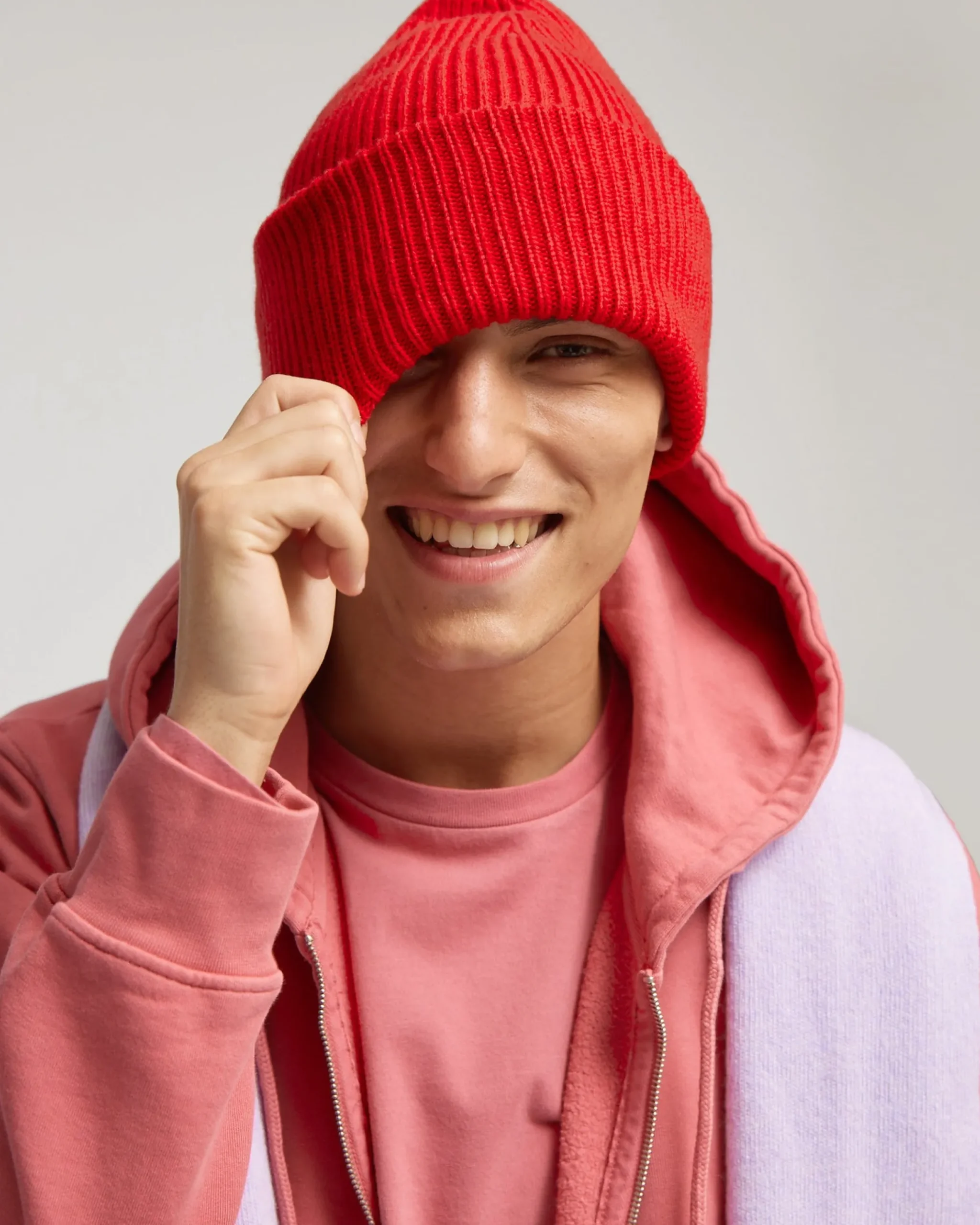 Merino Wool Hat - Burned Orange