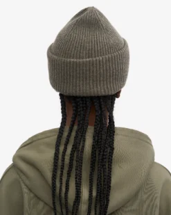 Merino Wool Hat - Dusty Olive