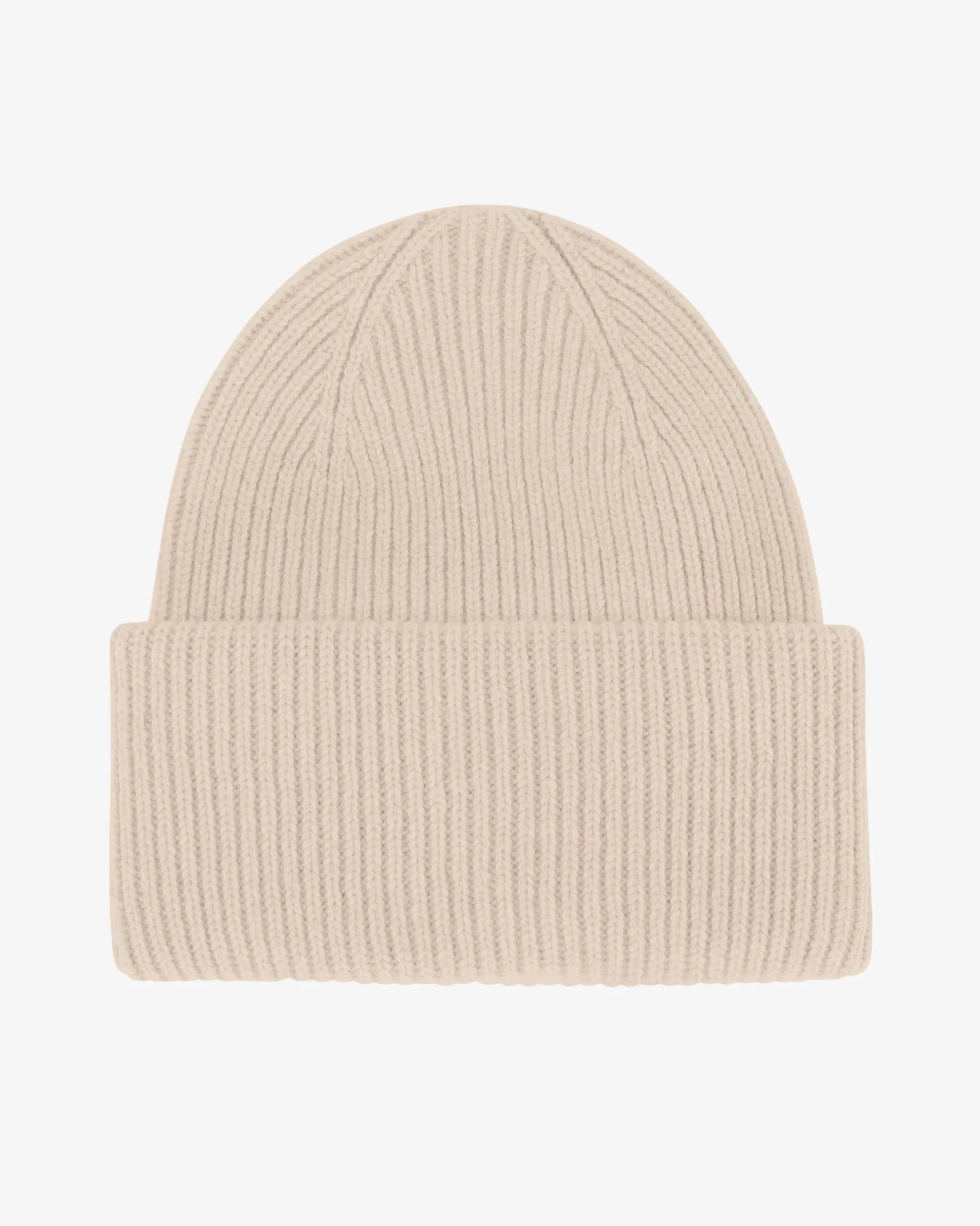 Merino Wool Hat - Ivory White