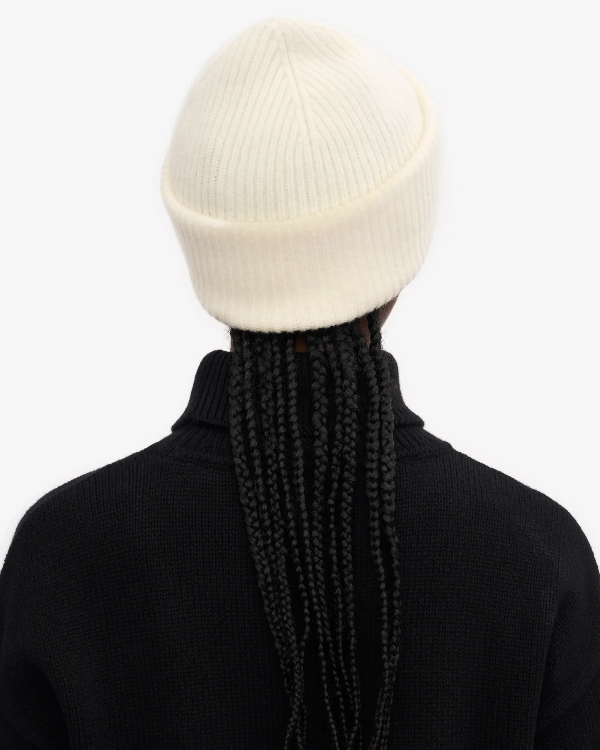 Merino Wool Hat - Optical White