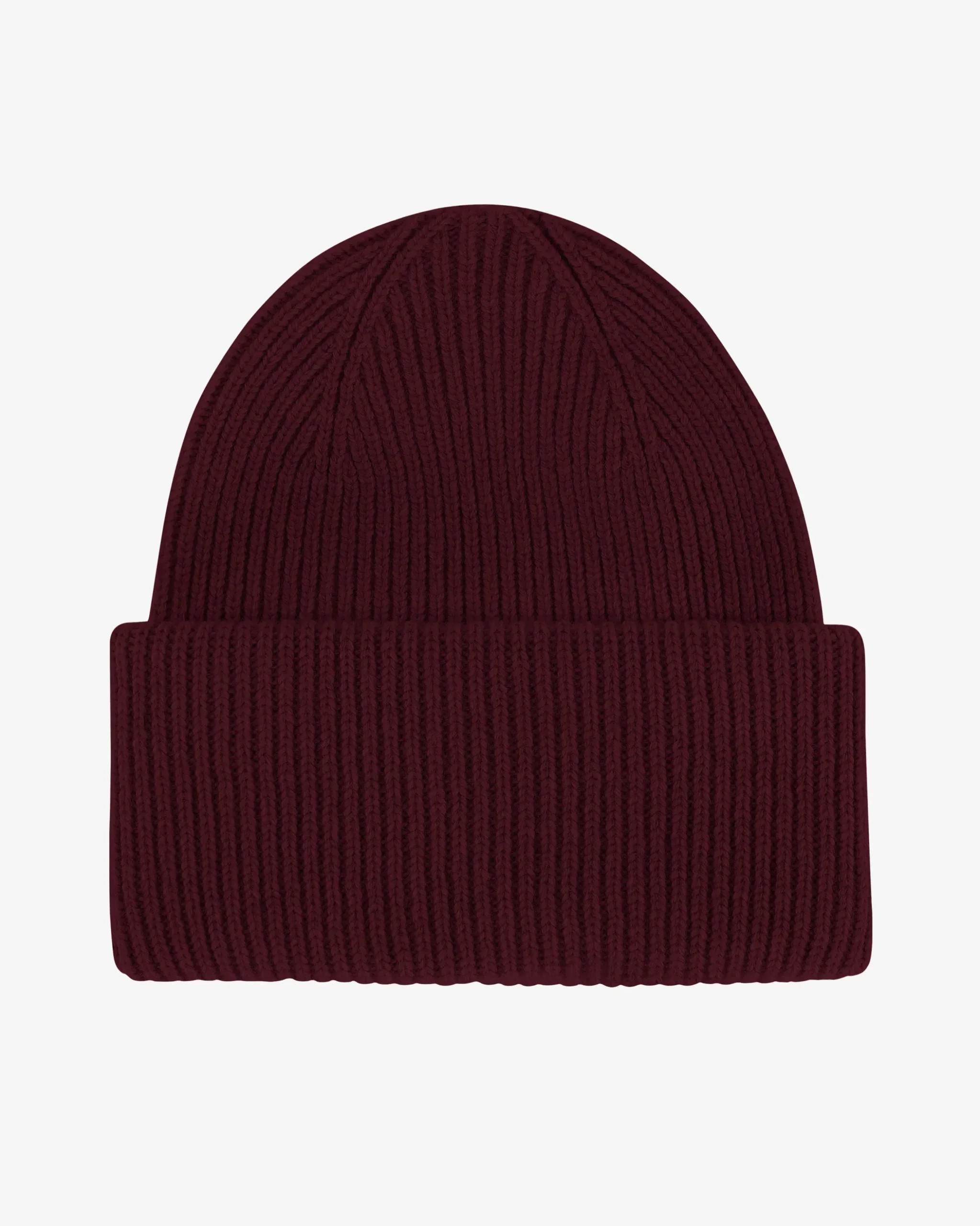 Merino Wool Hat - Oxblood Red