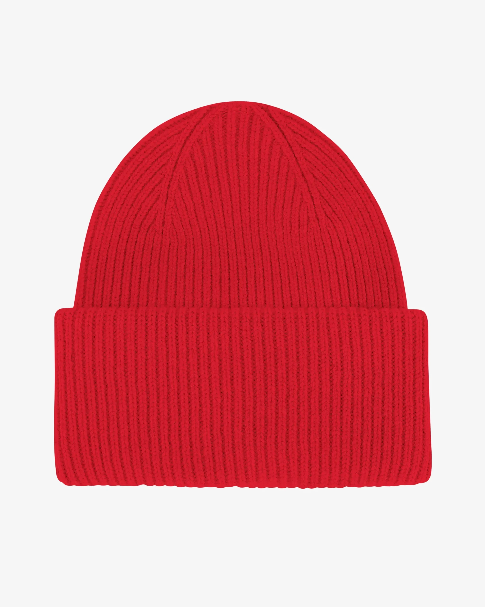 Merino Wool Hat - Scarlet Red