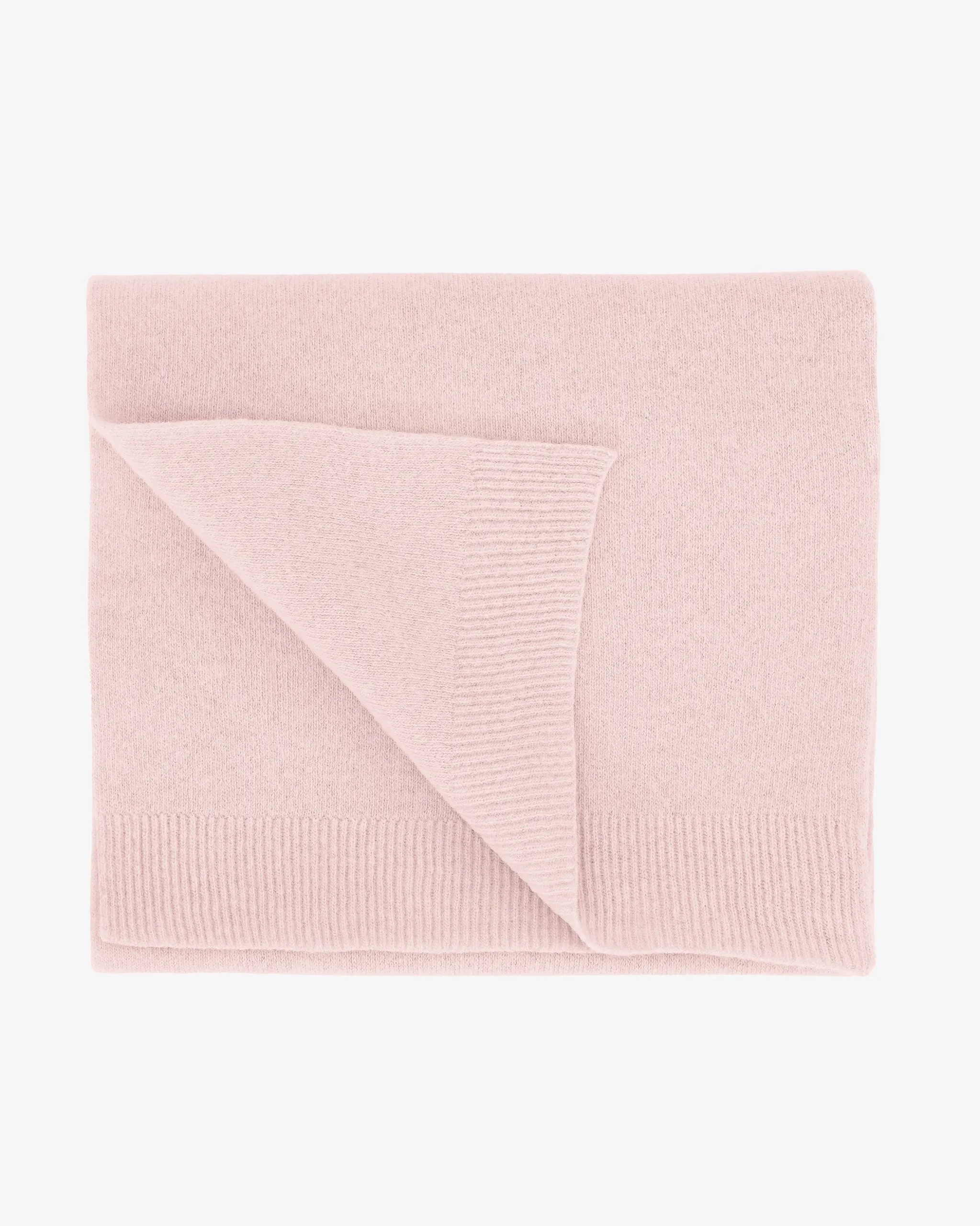 Merino Wool Scarf - Faded Pink